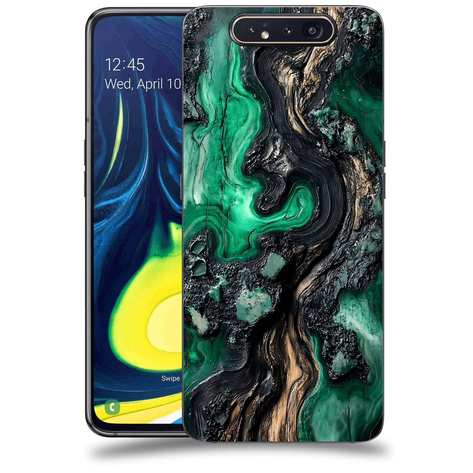 ACOVER Kryt na mobil Samsung Galaxy A80 A805F - Forest Wood III