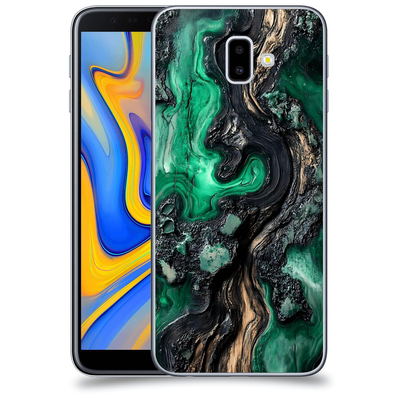 ACOVER Kryt na mobil Samsung Galaxy J6+ J610F - Forest Wood III