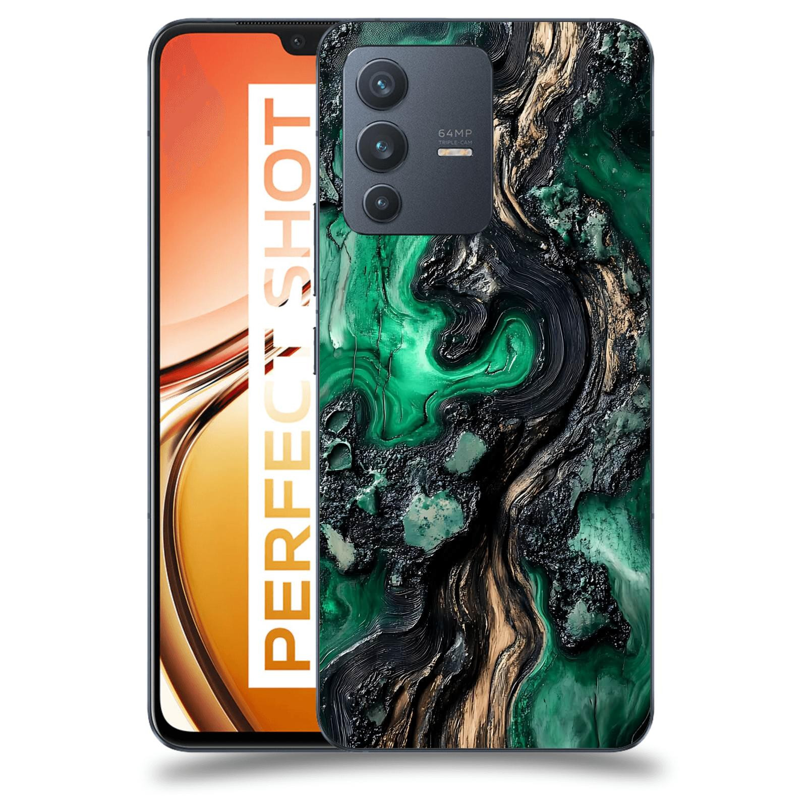 ACOVER Kryt na mobil Vivo V23 5G - Forest Wood III