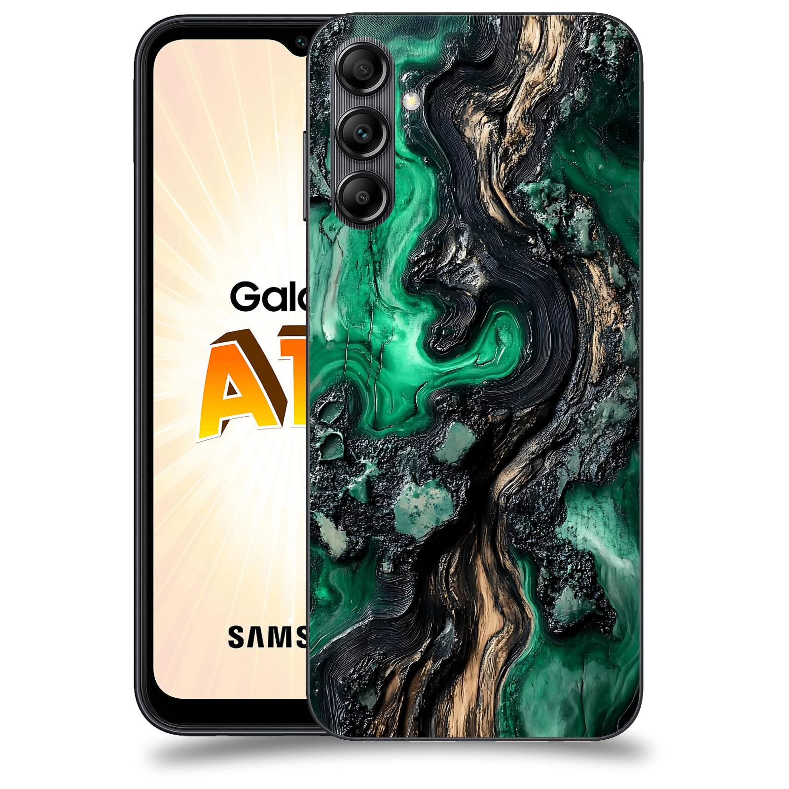 ACOVER Kryt na mobil Samsung Galaxy A14 LTE - Forest Wood III