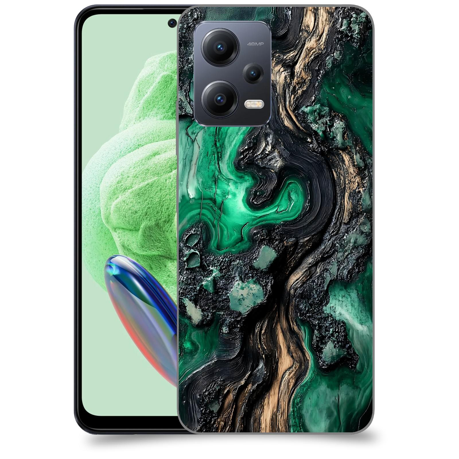 ACOVER Kryt na mobil Xiaomi Redmi Note 12 PRO 5G - Forest Wood III