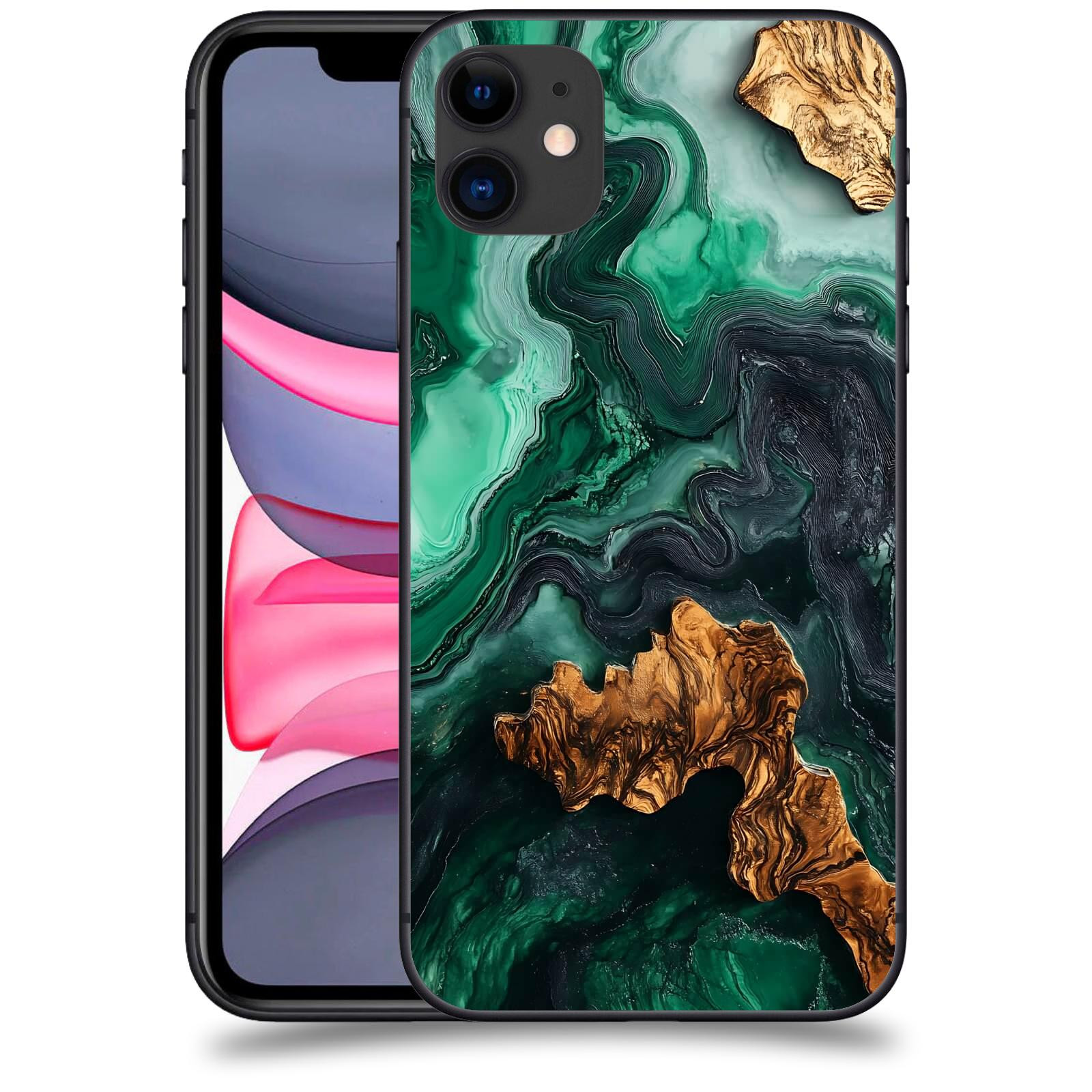 ACOVER Kryt na mobil Apple iPhone 11 - Forest Wood IV