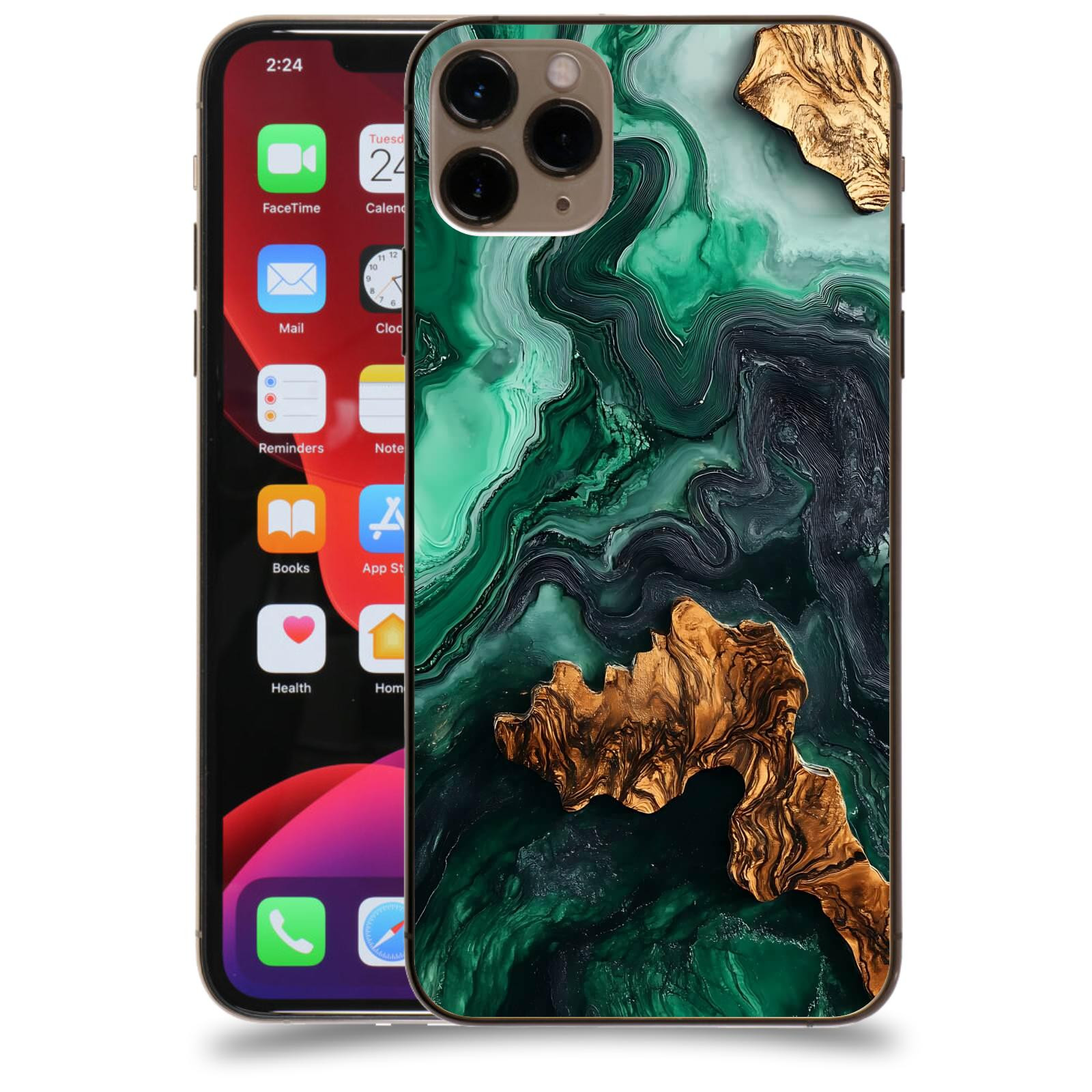ACOVER Kryt na mobil Apple iPhone 11 Pro Max - Forest Wood IV