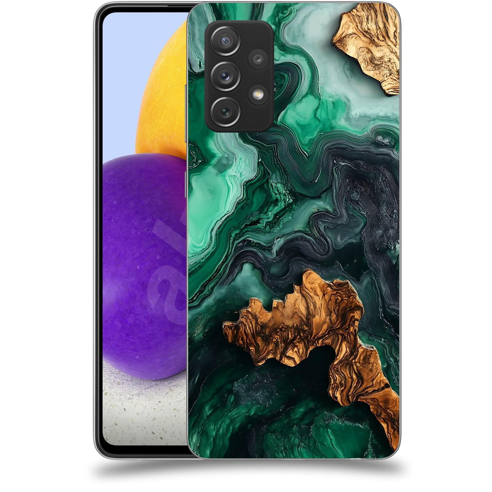 ACOVER Kryt na mobil Samsung Galaxy A72 A725F - Forest Wood IV