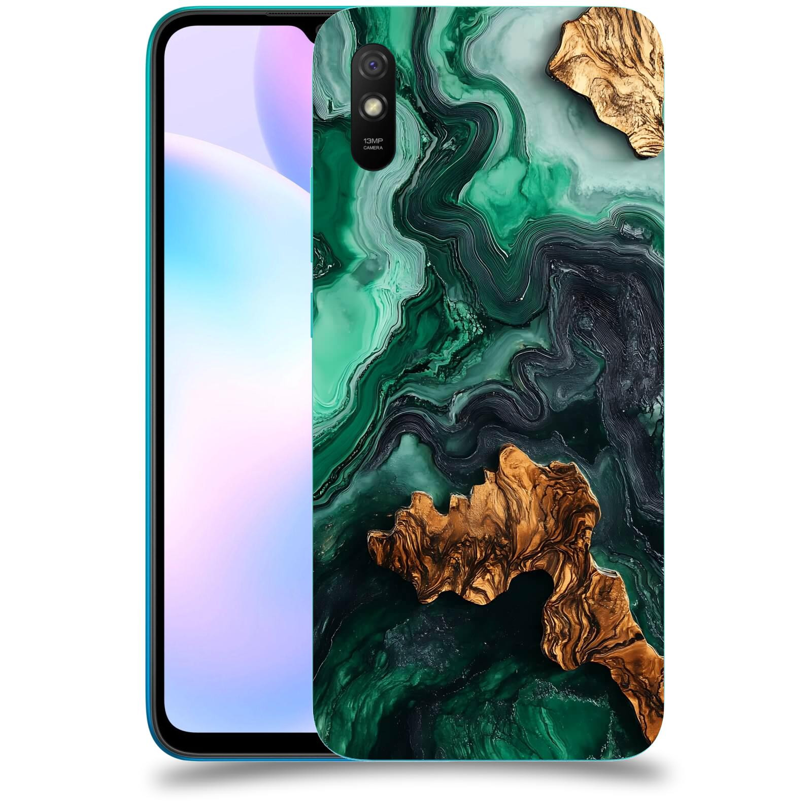 ACOVER Kryt na mobil Xiaomi Redmi 9AT - Forest Wood IV