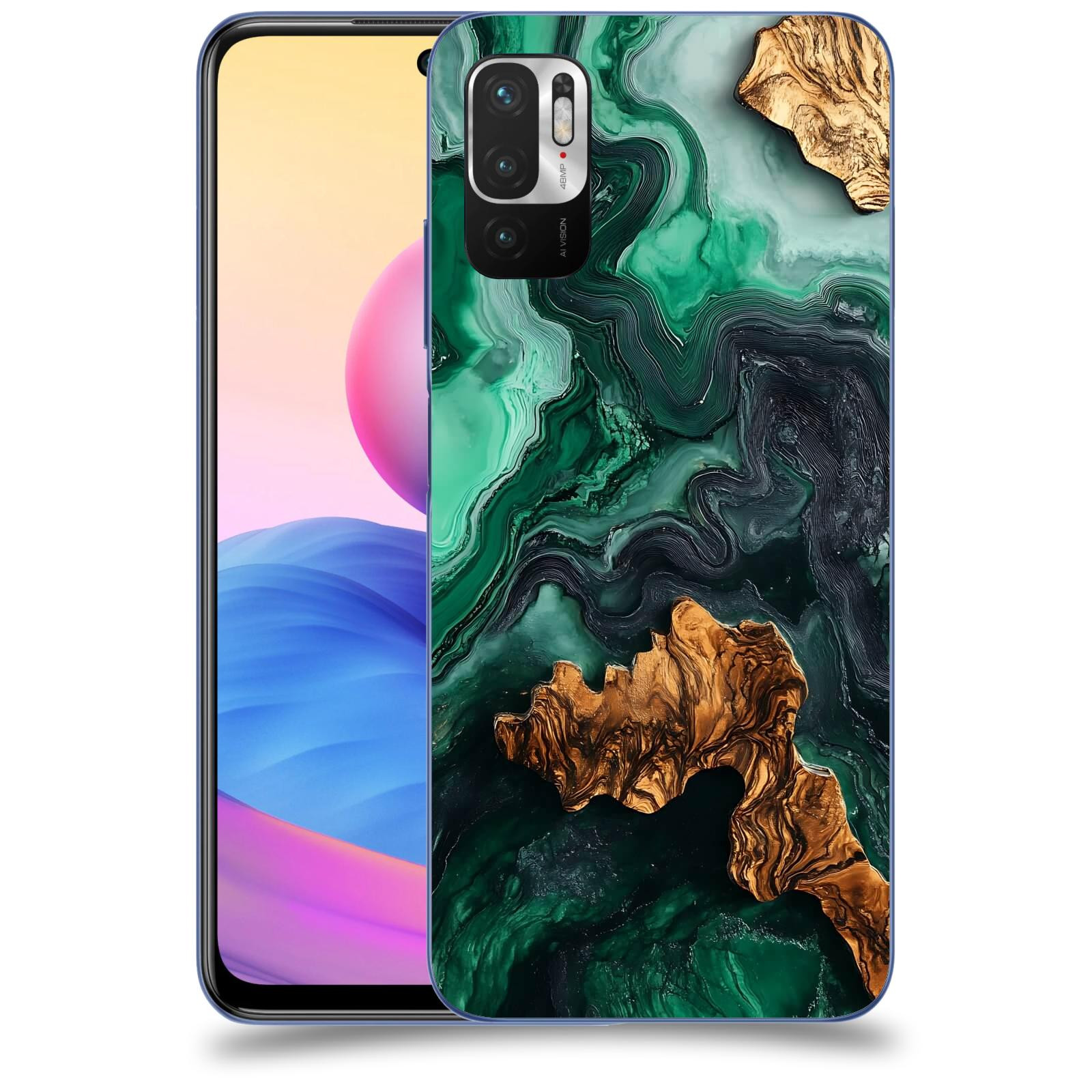ACOVER Kryt na mobil Xiaomi Redmi Note 10 5G - Forest Wood IV