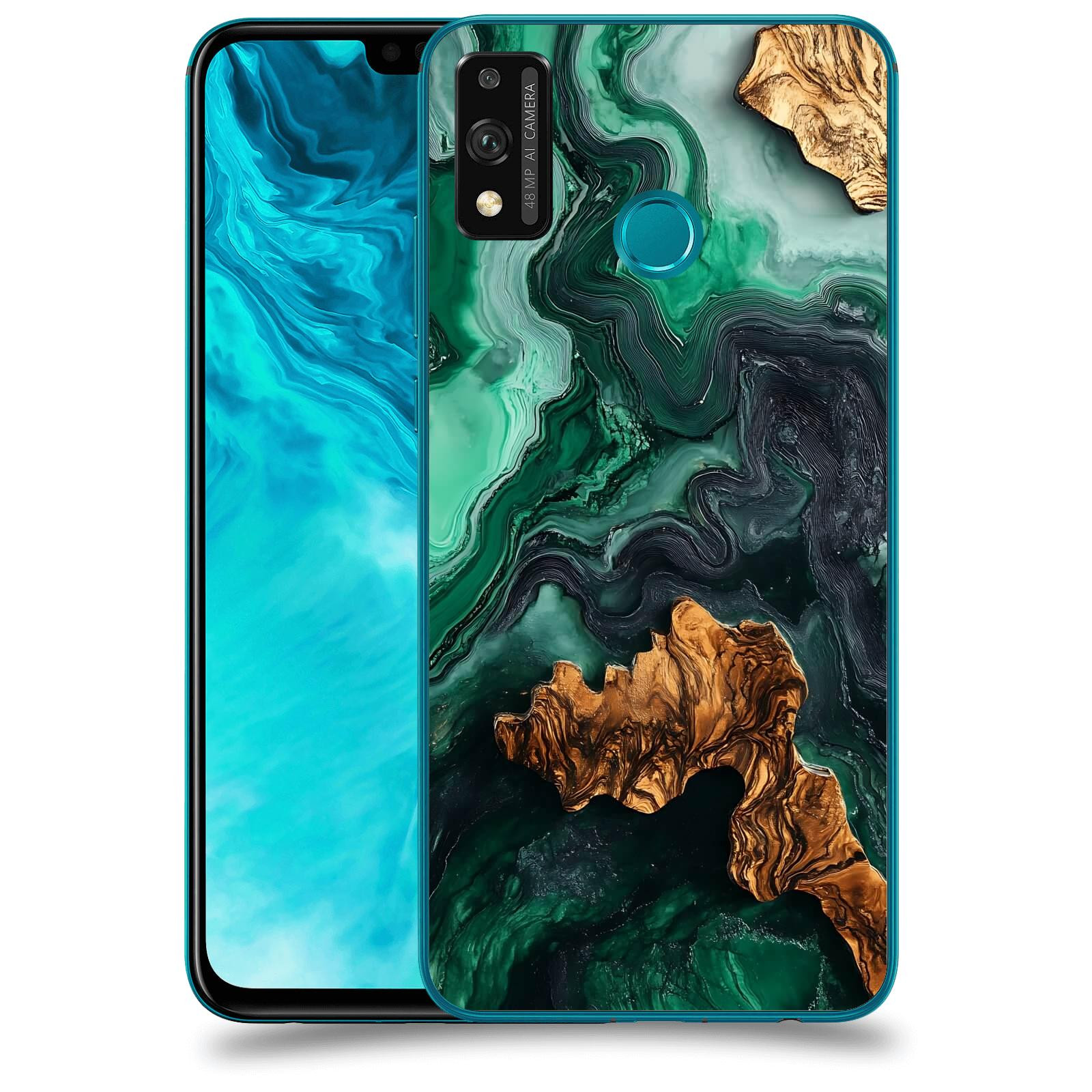 ACOVER Kryt na mobil Honor 9X Lite - Forest Wood IV