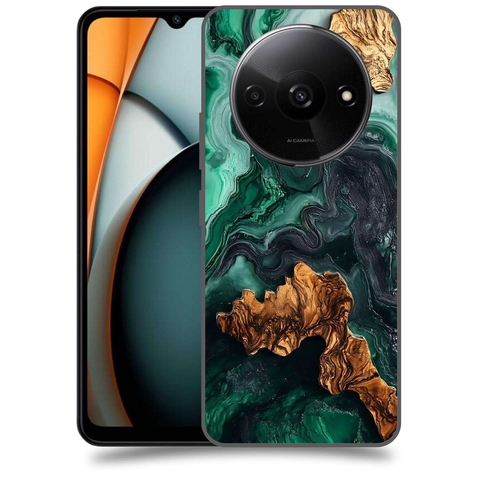 ACOVER Kryt na mobil Xiaomi Redmi A3 - Forest Wood IV
