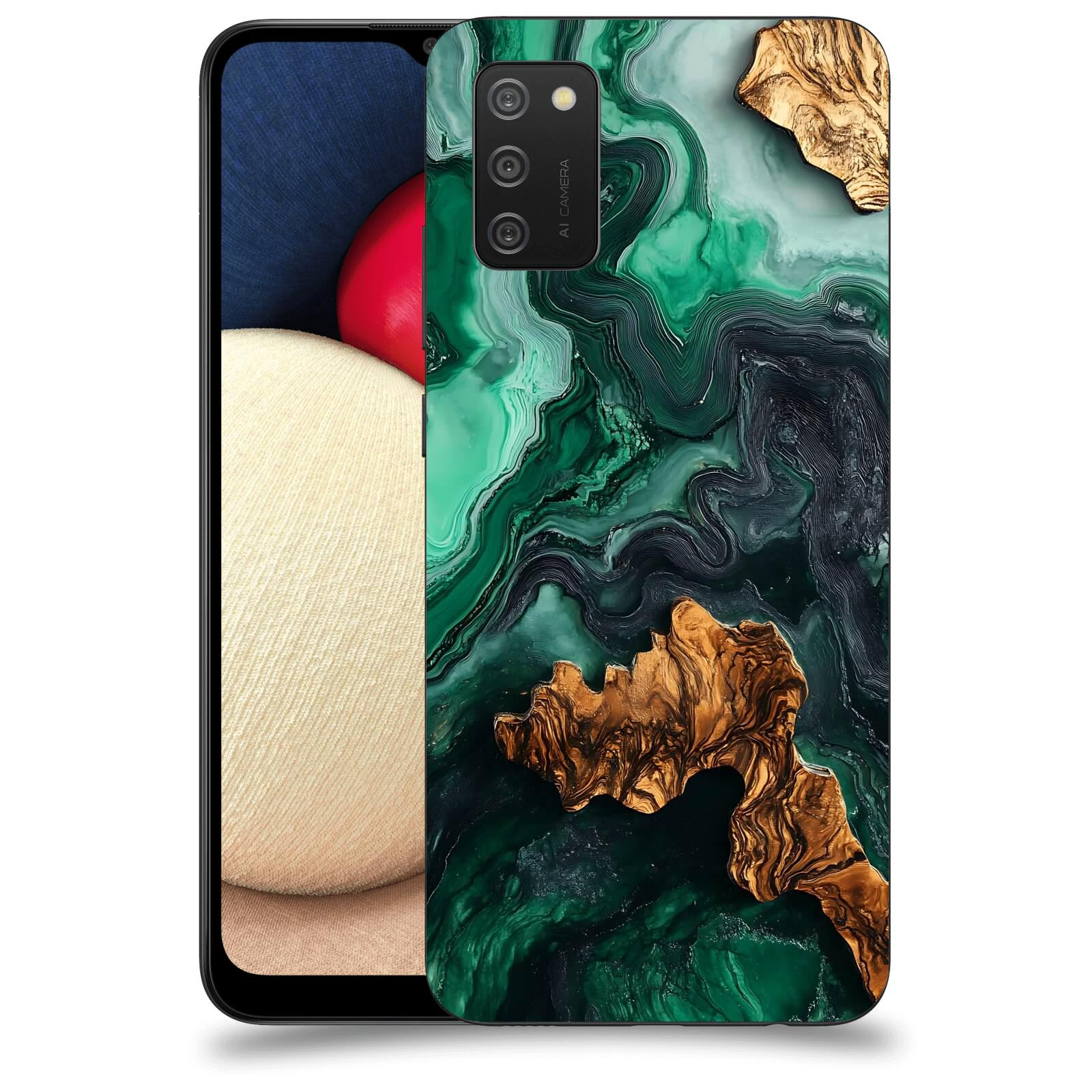 ACOVER Kryt na mobil Samsung Galaxy A02s A025G - Forest Wood IV