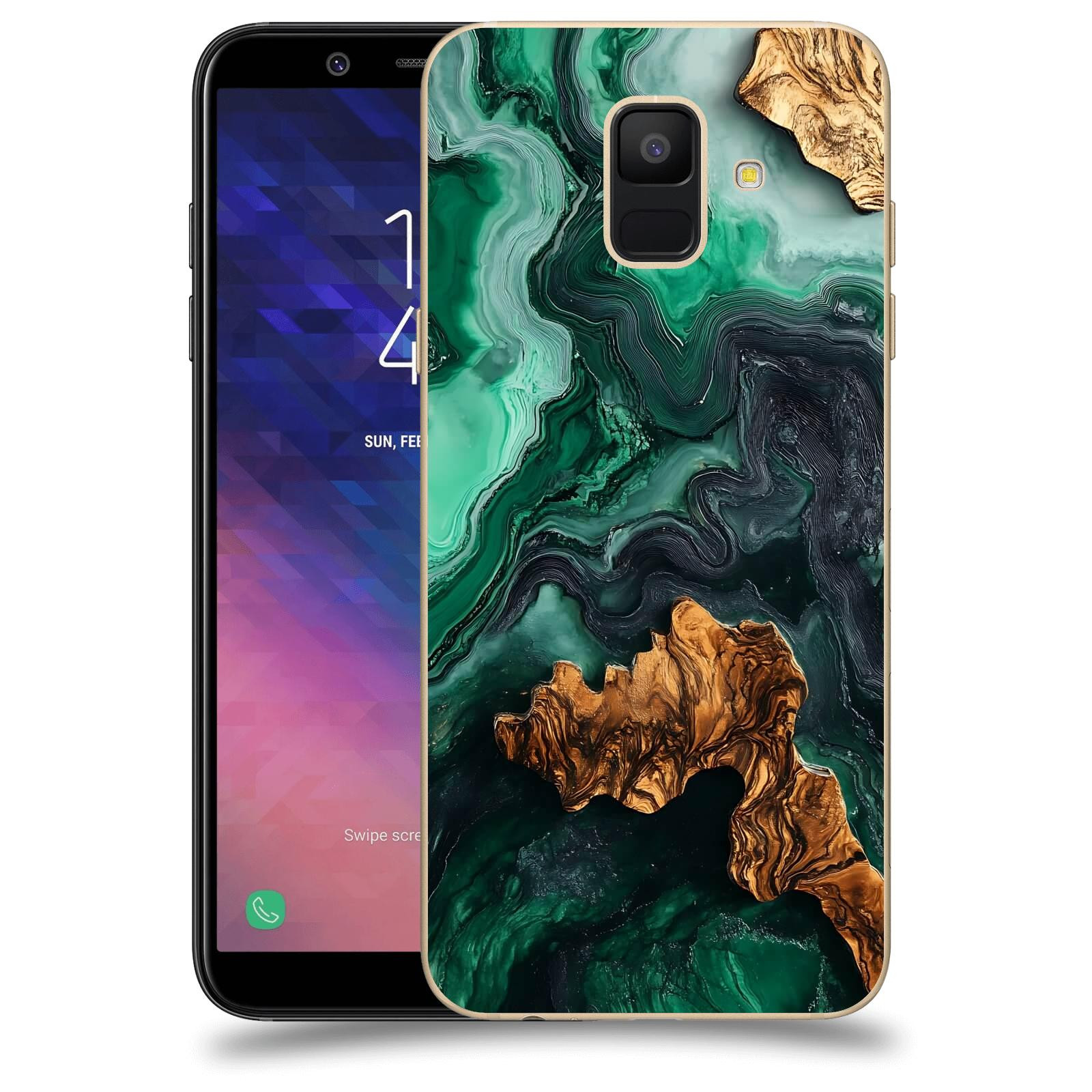 ACOVER Kryt na mobil Samsung Galaxy A6 A600F - Forest Wood IV