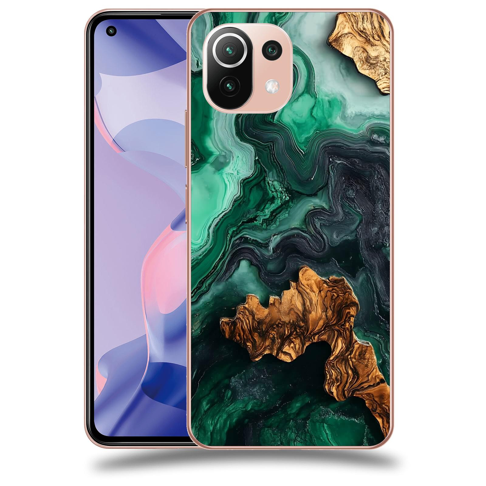 ACOVER Kryt na mobil Xiaomi 11 Lite 5G NE - Forest Wood IV