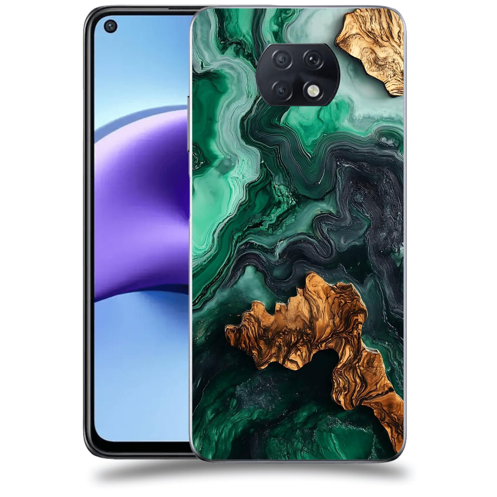 ACOVER Kryt na mobil Xiaomi Redmi Note 9T - Forest Wood IV