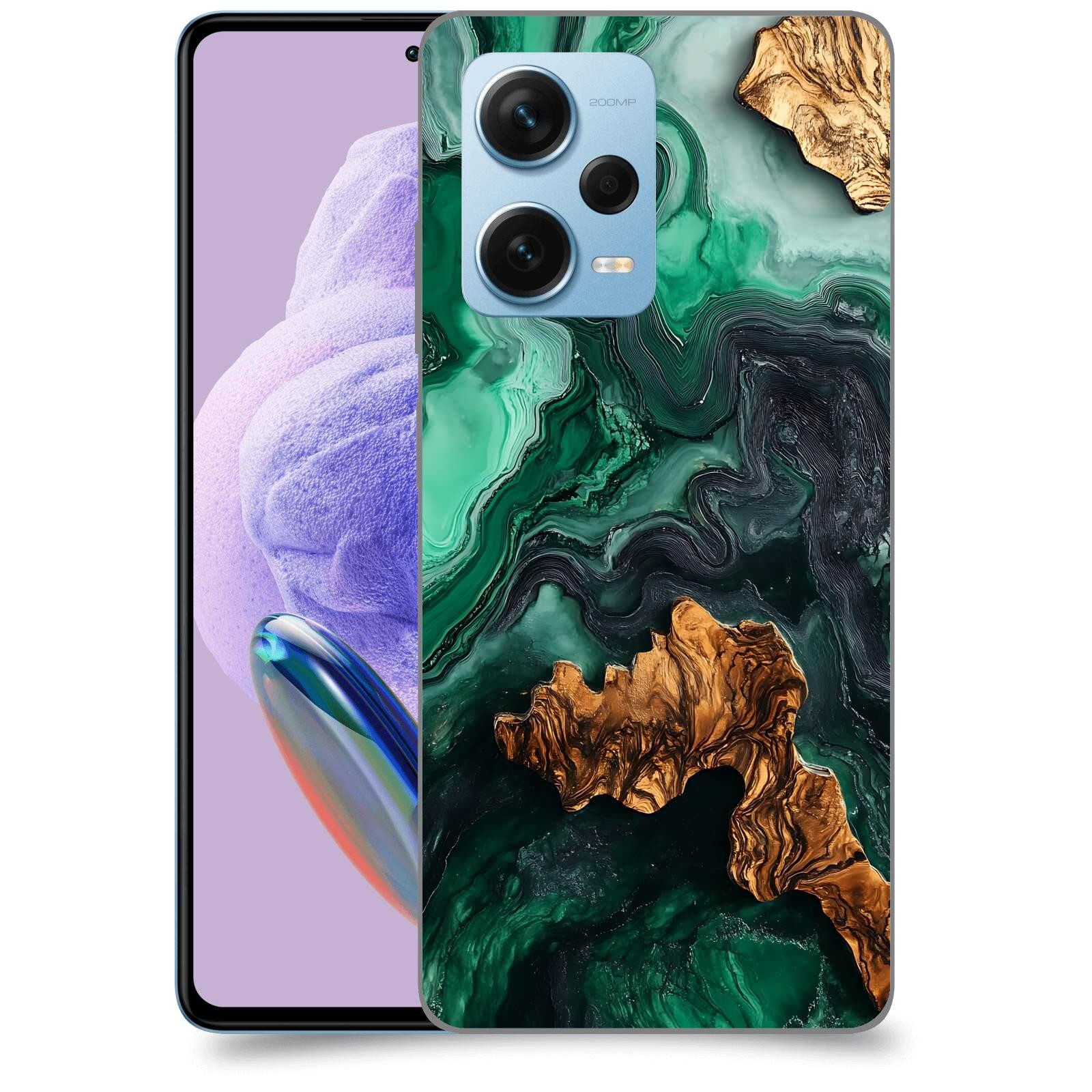 ACOVER Kryt na mobil Xiaomi Redmi Note 12 Pro+ 5G - Forest Wood IV