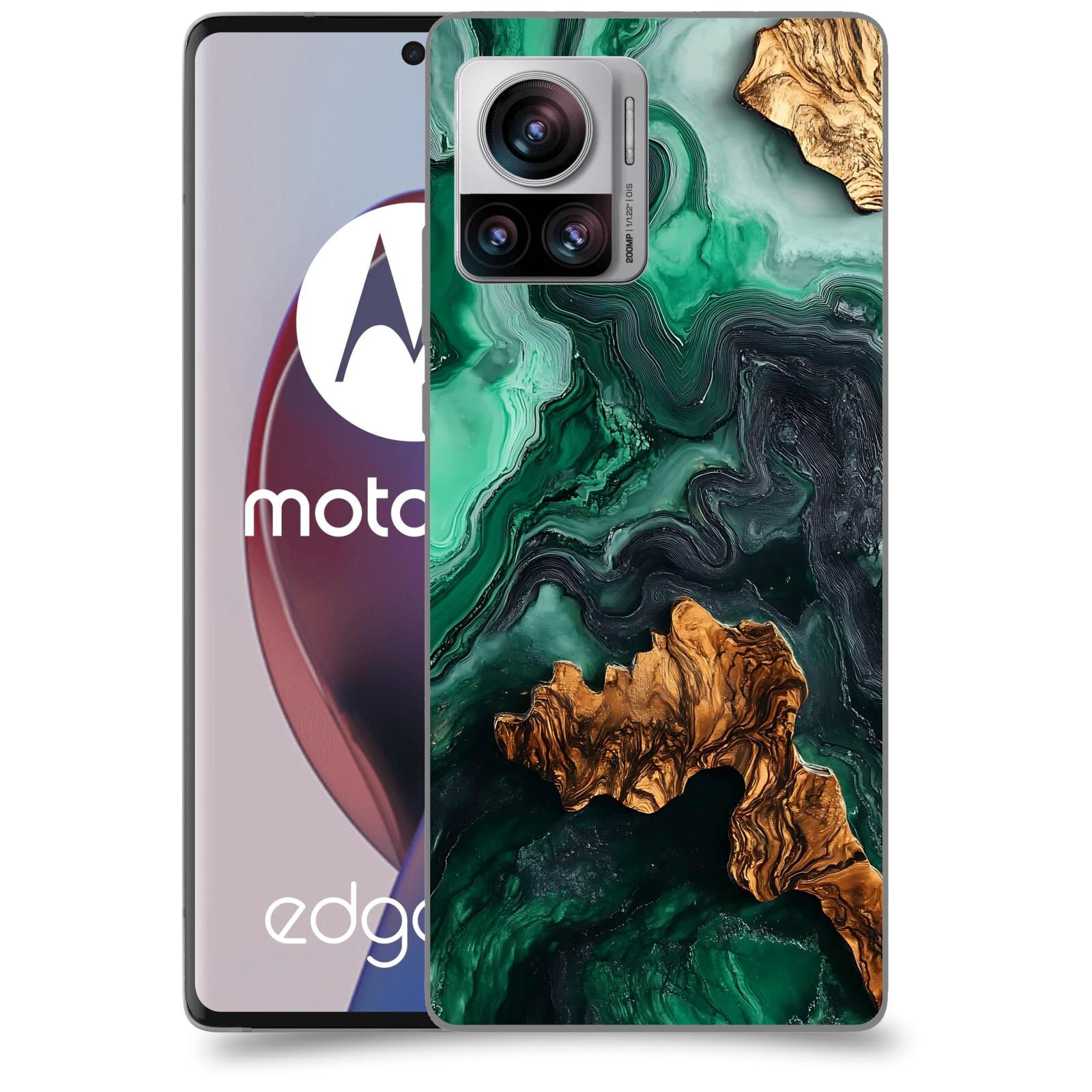 ACOVER Kryt na mobil Motorola Edge 30 Ultra - Forest Wood IV