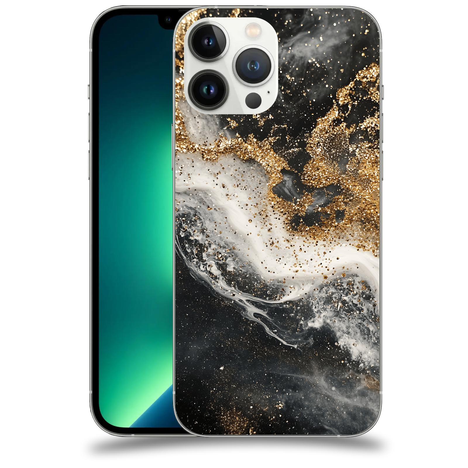 ACOVER Kryt na mobil Apple iPhone 13 Pro Max - Liquid Gold I