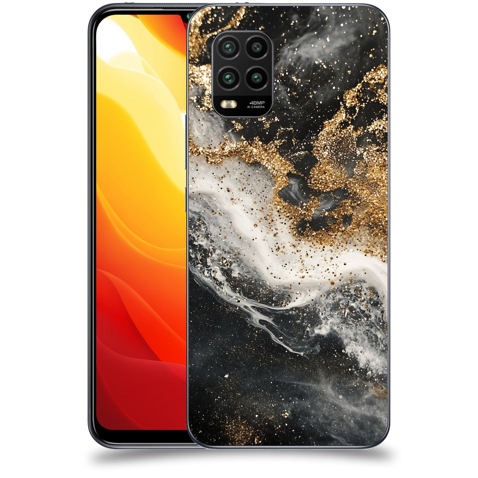 ACOVER Kryt na mobil Xiaomi Mi 10 Lite - Liquid Gold I