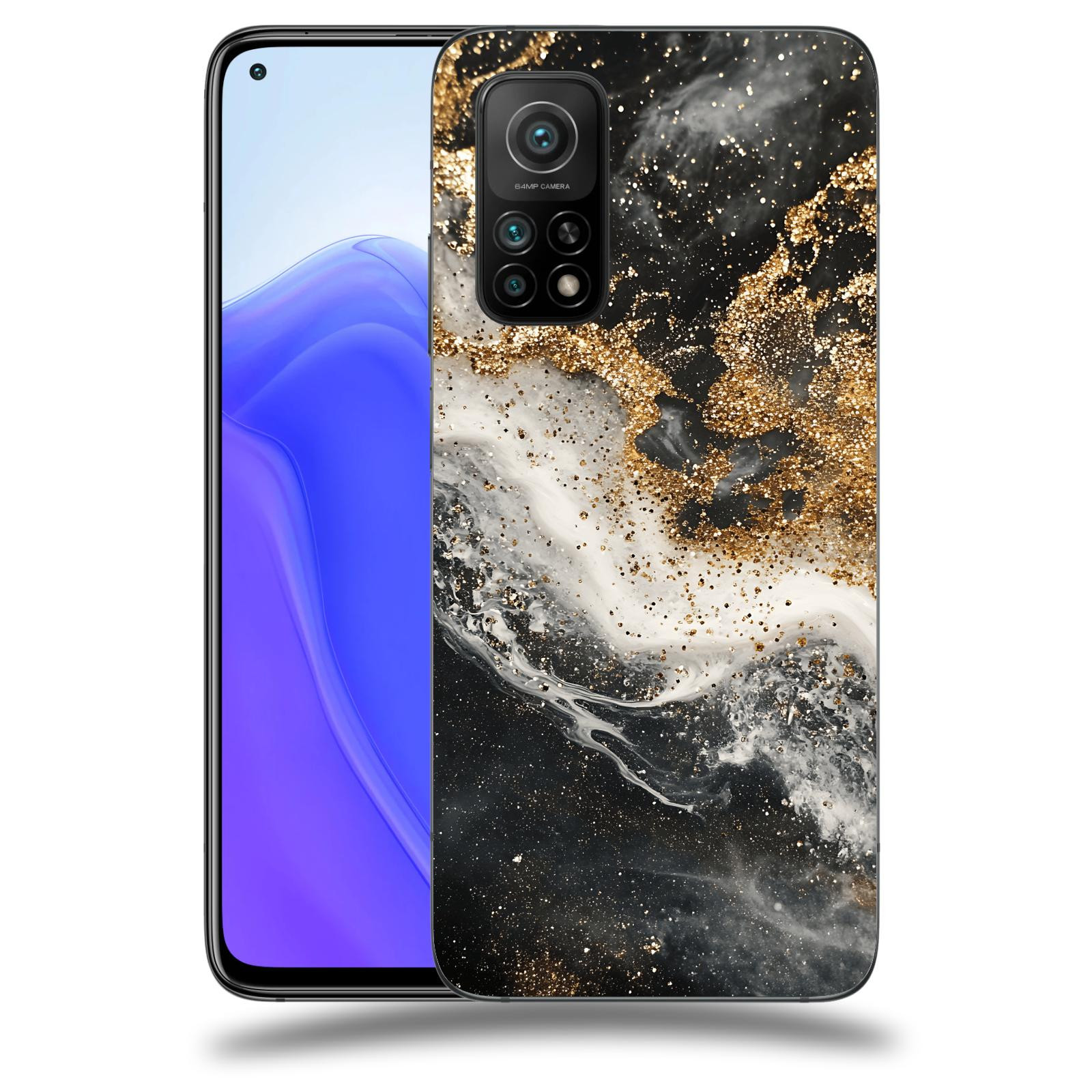 ACOVER Kryt na mobil Xiaomi Mi 10T - Liquid Gold I