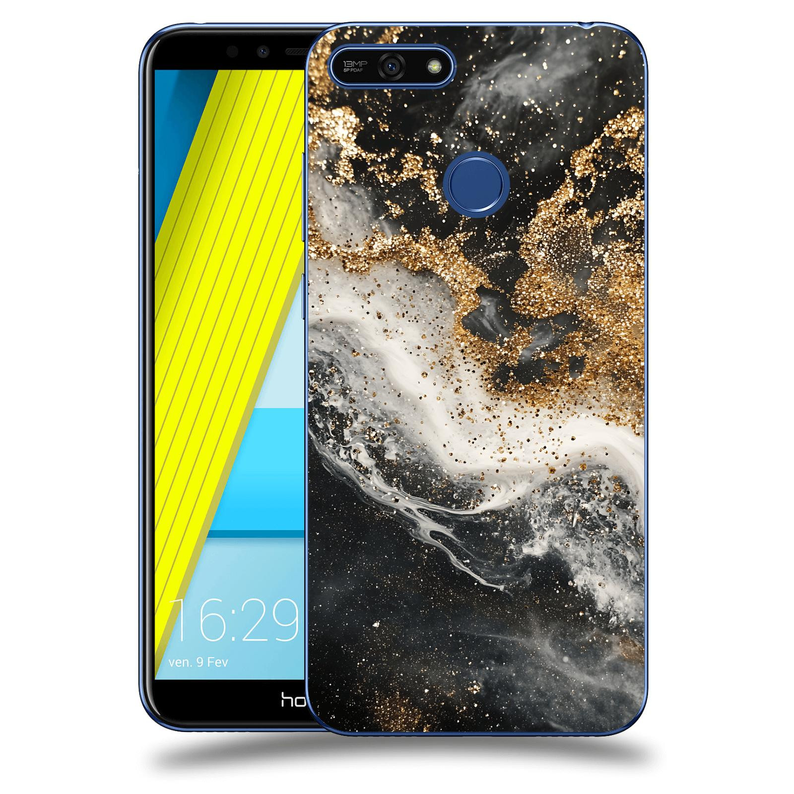 ACOVER Kryt na mobil Honor 7A - Liquid Gold I