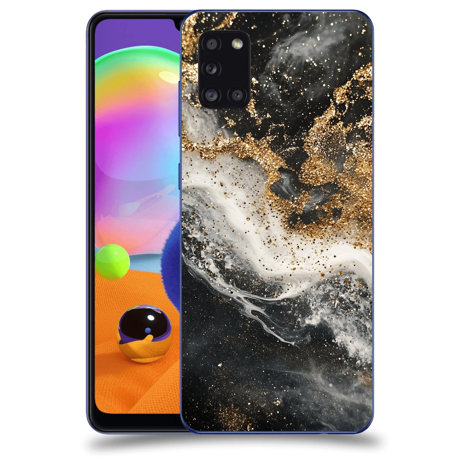 ACOVER Kryt na mobil Samsung Galaxy A31 A315F - Liquid Gold I