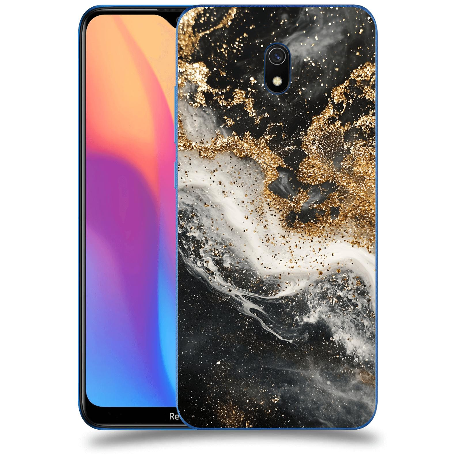 ACOVER Kryt na mobil Xiaomi Redmi 8A - Liquid Gold I