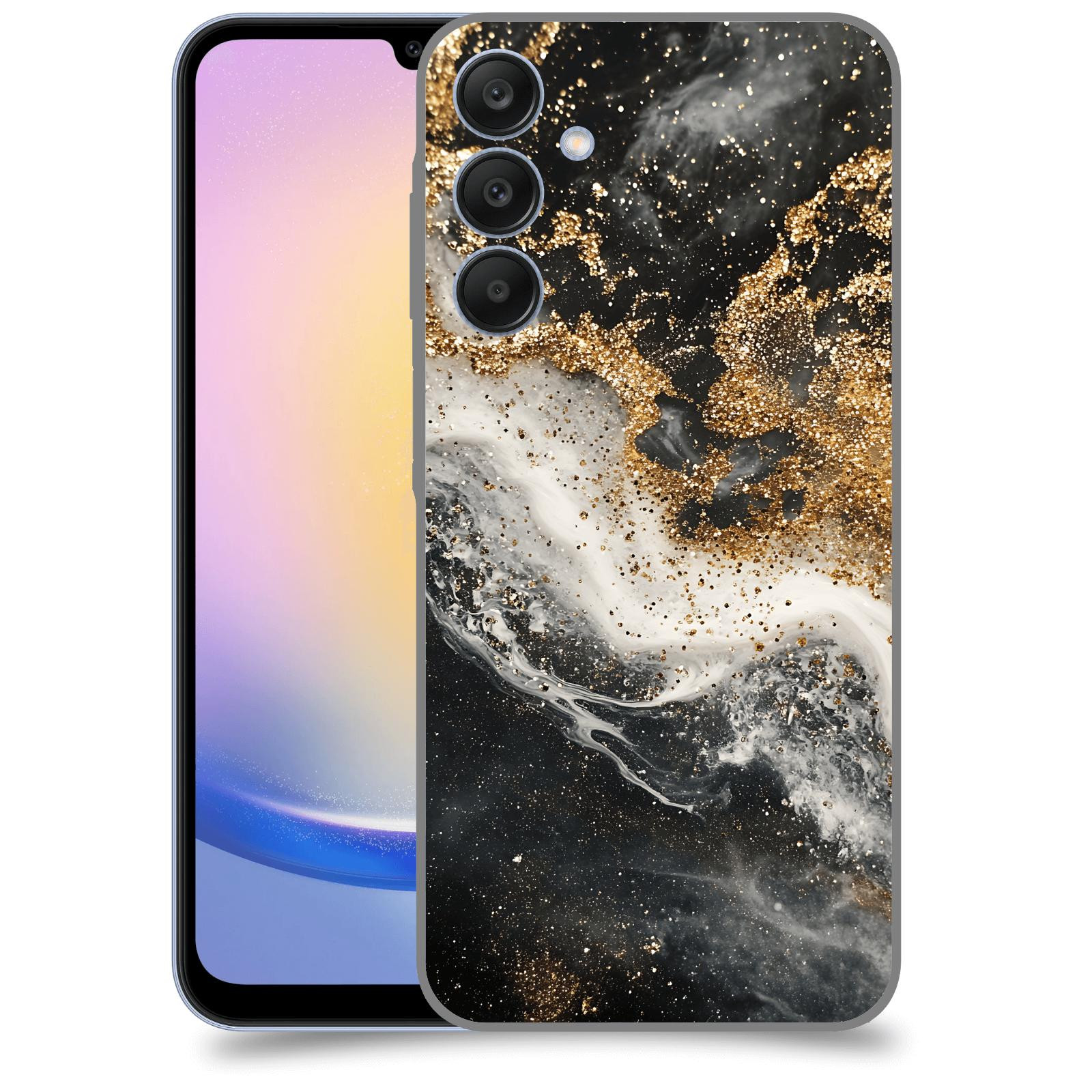 ACOVER Kryt na mobil Samsung Galaxy A25 5G - Liquid Gold I