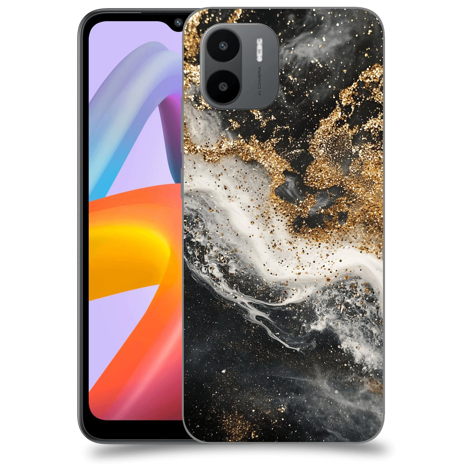 ACOVER Kryt na mobil Xiaomi Redmi A2+ - Liquid Gold I