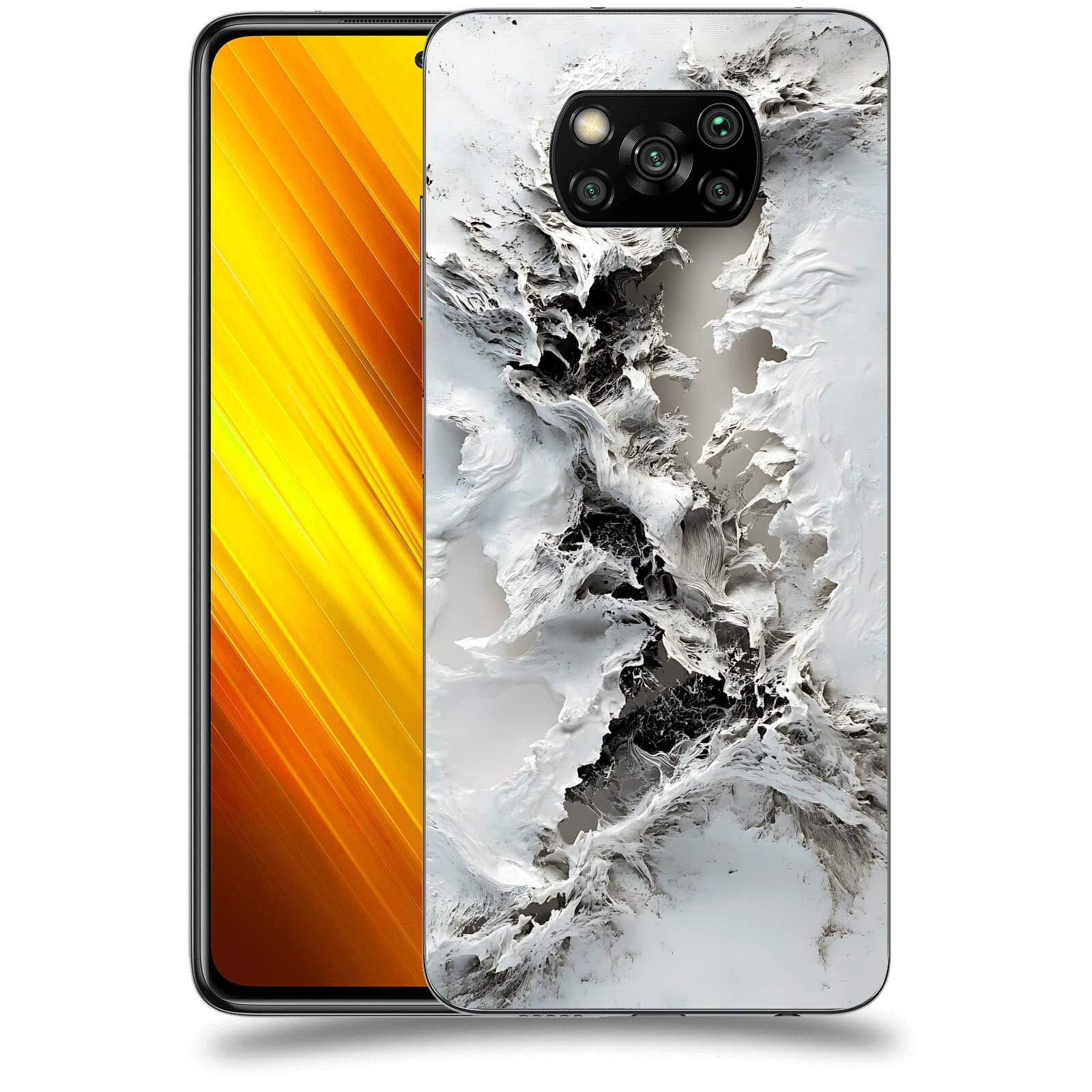 ACOVER Kryt na mobil Xiaomi Poco X3 - Frosty I