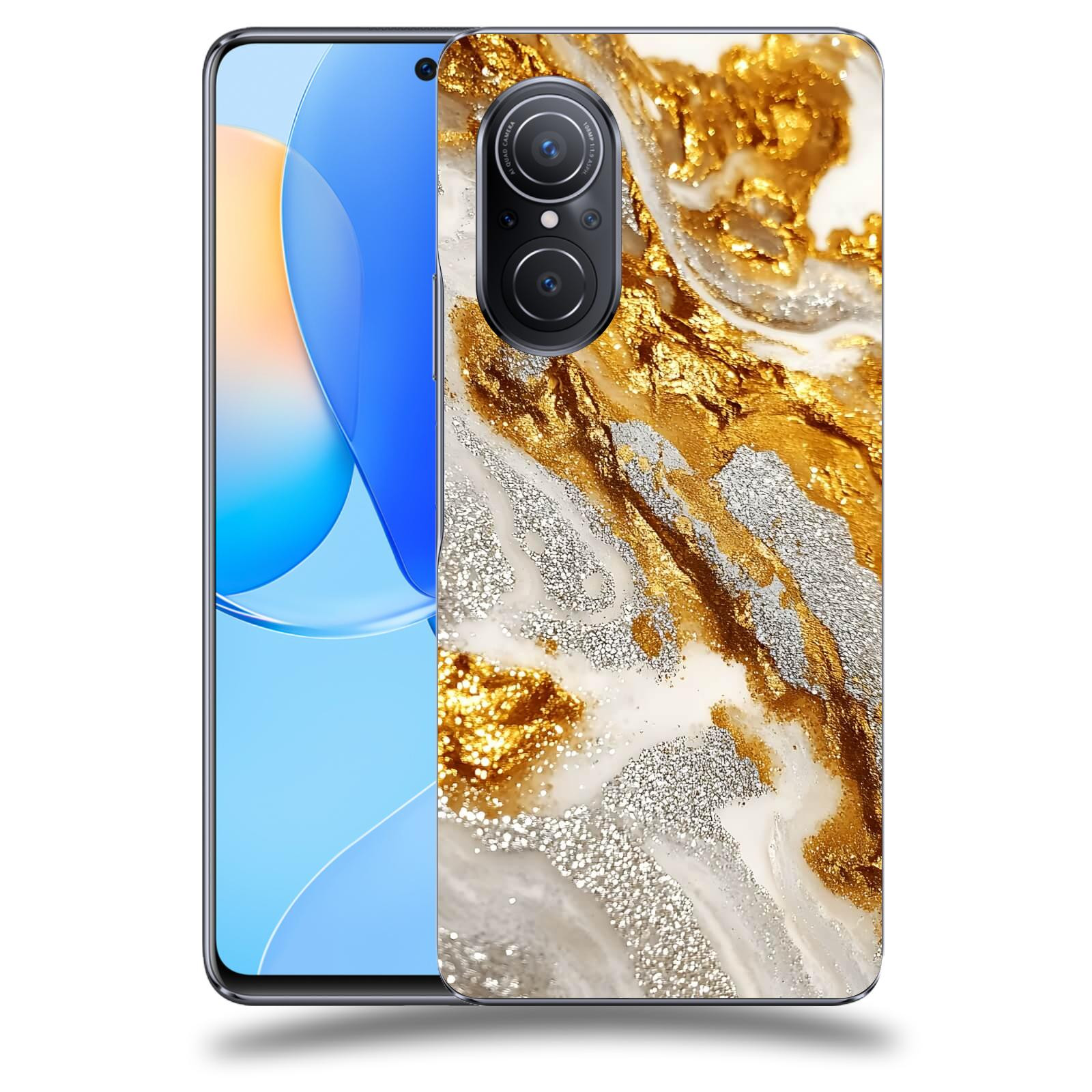 ACOVER Kryt na mobil Huawei Nova 9 SE - Liquid Gold II