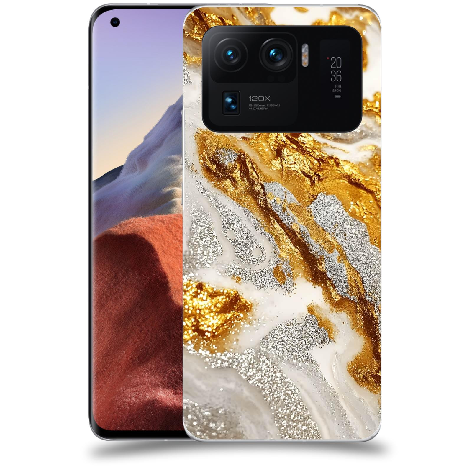 ACOVER Kryt na mobil Xiaomi Mi 11 Ultra - Liquid Gold II