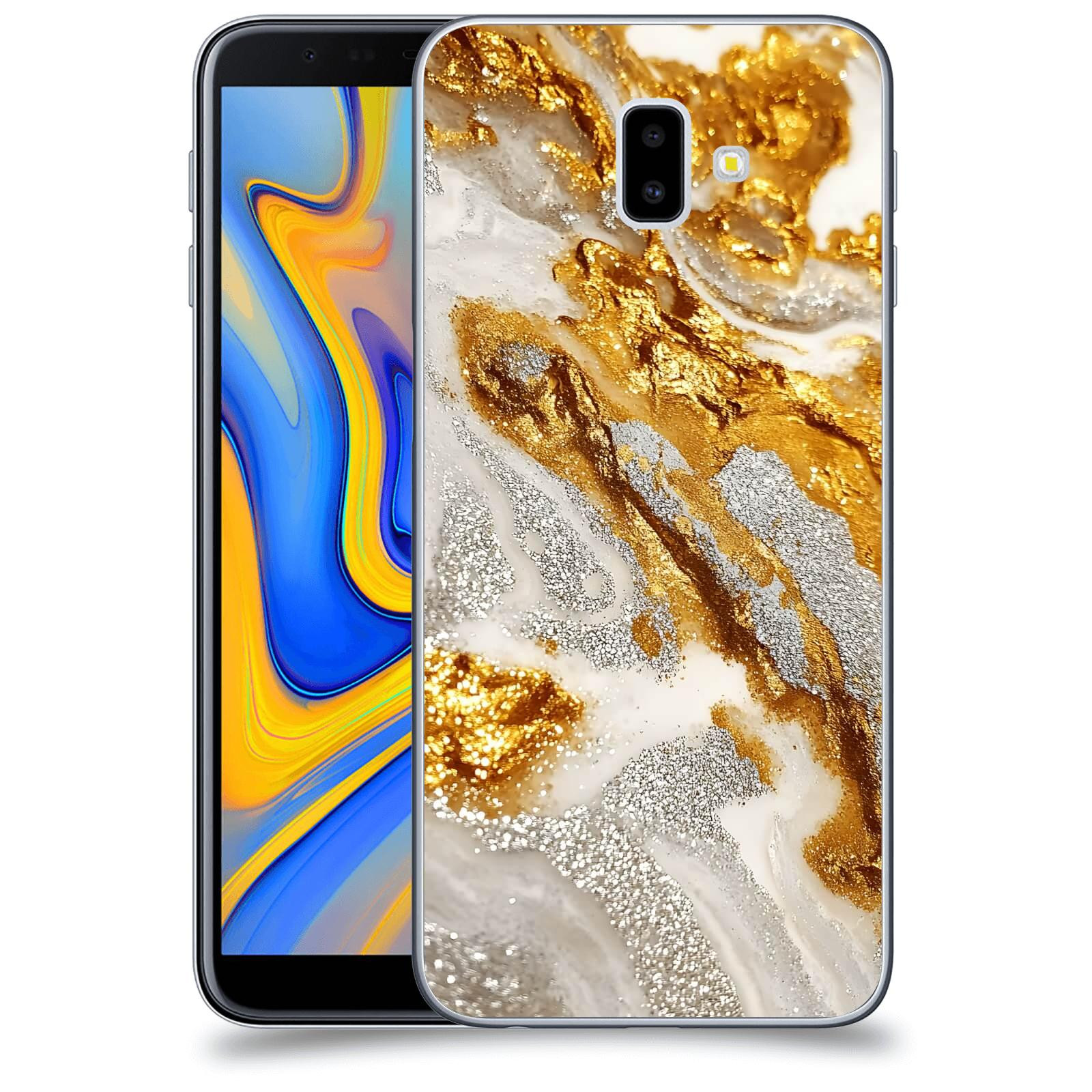 ACOVER Kryt na mobil Samsung Galaxy J6+ J610F - Liquid Gold II