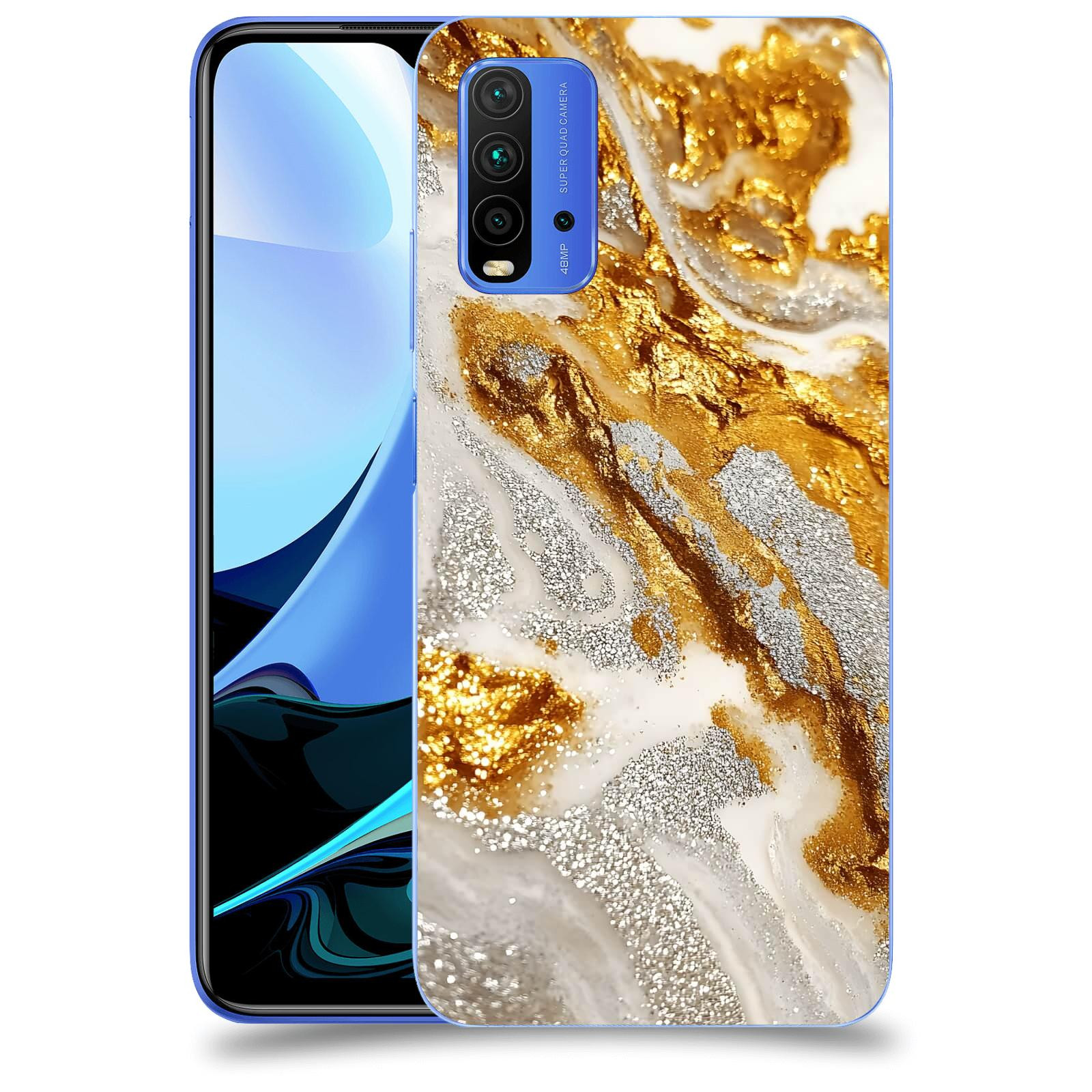 ACOVER Kryt na mobil Xiaomi Mi 9T (Pro) - Liquid Gold II