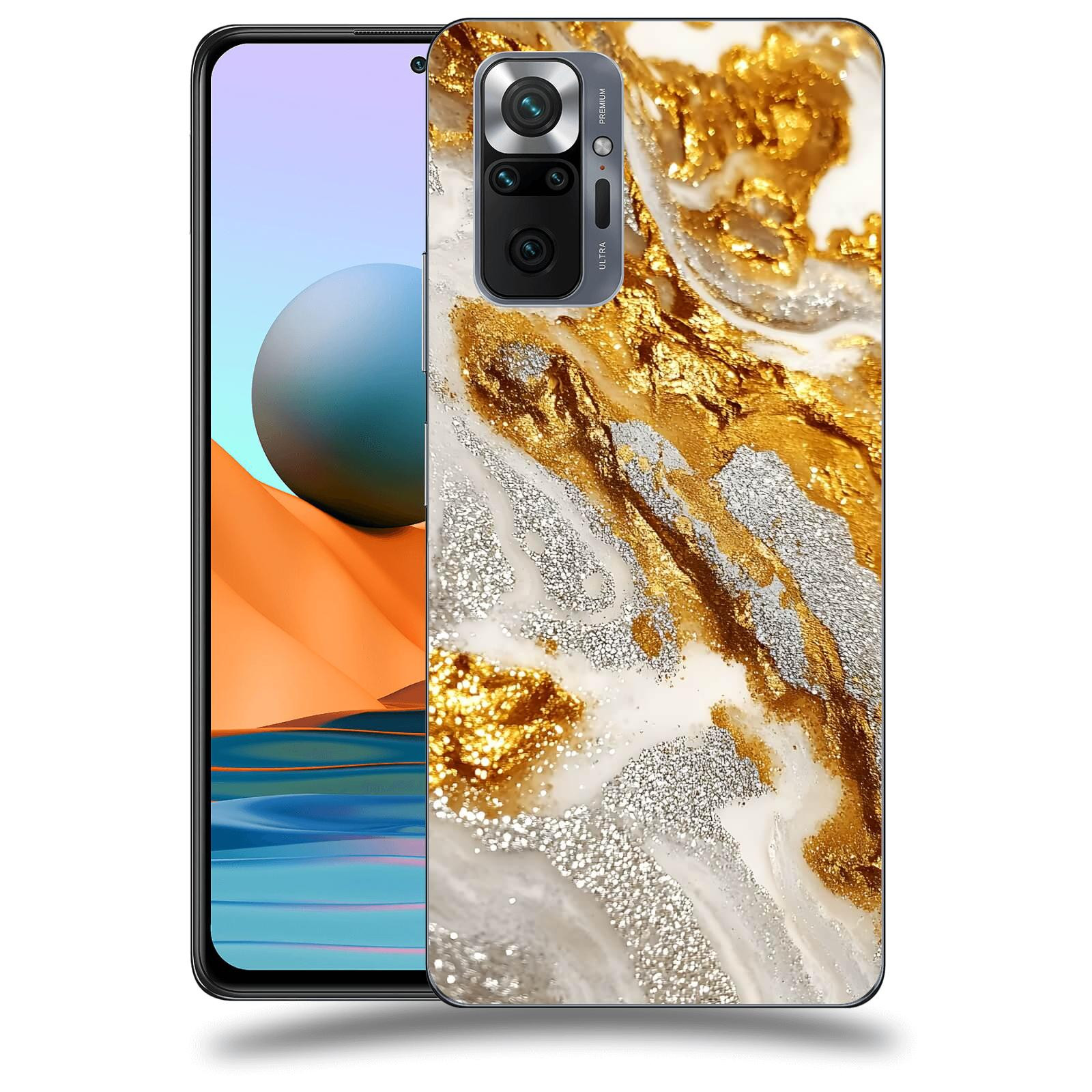 ACOVER Kryt na mobil Xiaomi Mi Note 10 (Pro) - Liquid Gold II
