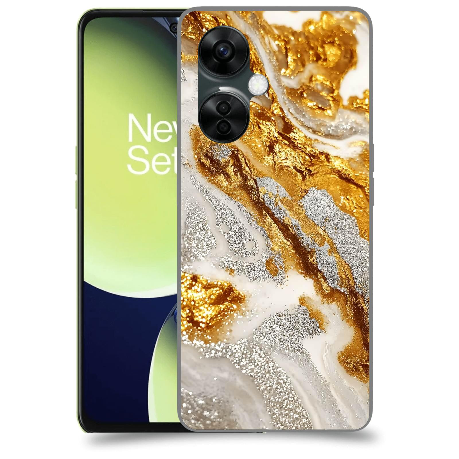 ACOVER Kryt na mobil OnePlus Nord CE 3 Lite 5G - Liquid Gold II