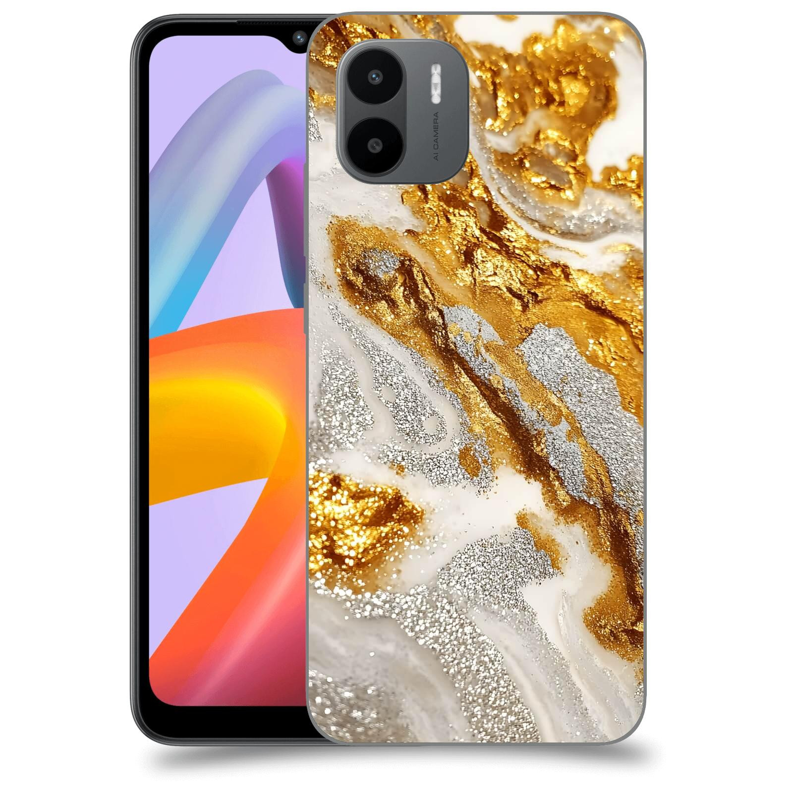 ACOVER Kryt na mobil Xiaomi Redmi A2+ - Liquid Gold II