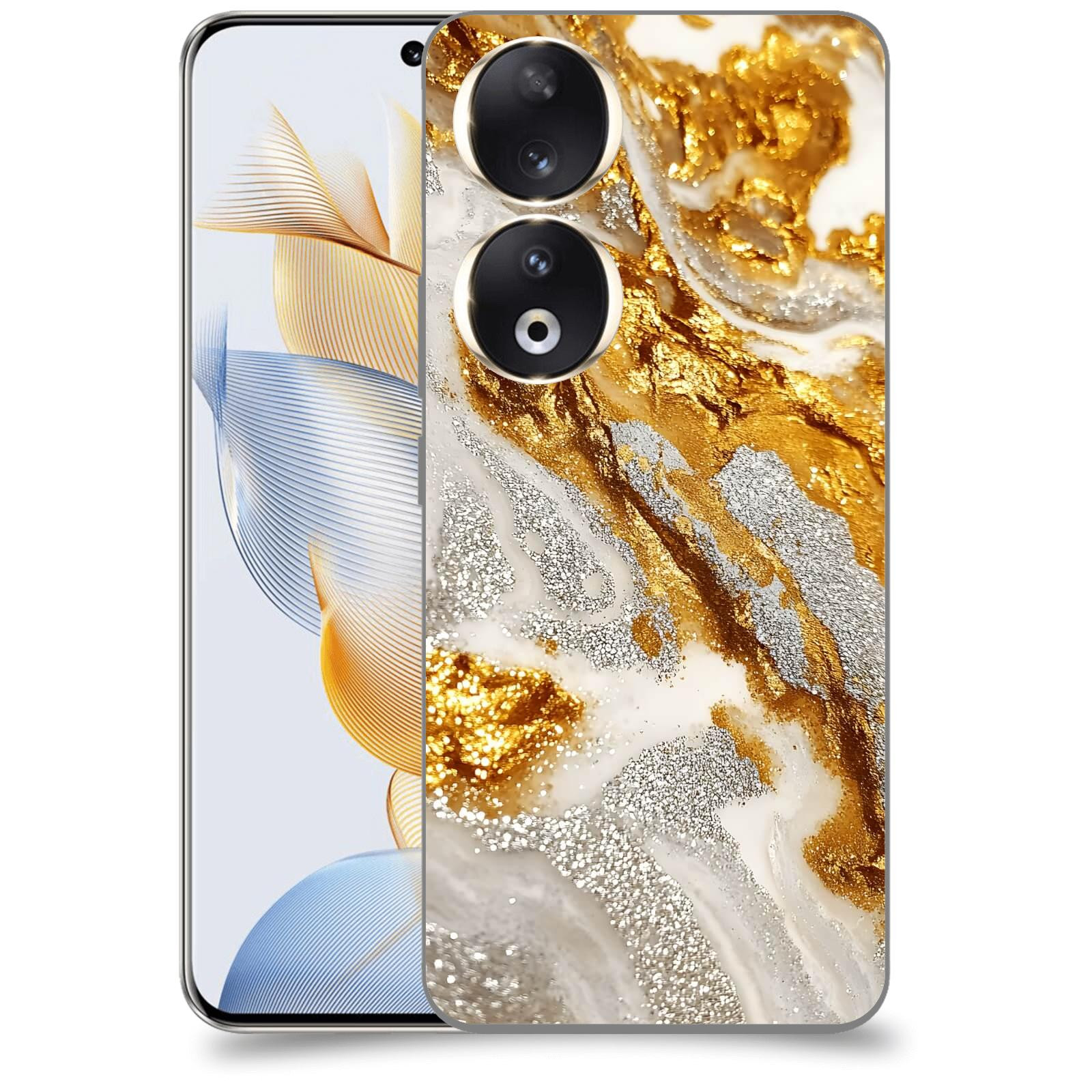 ACOVER Kryt na mobil Honor 90 - Liquid Gold II