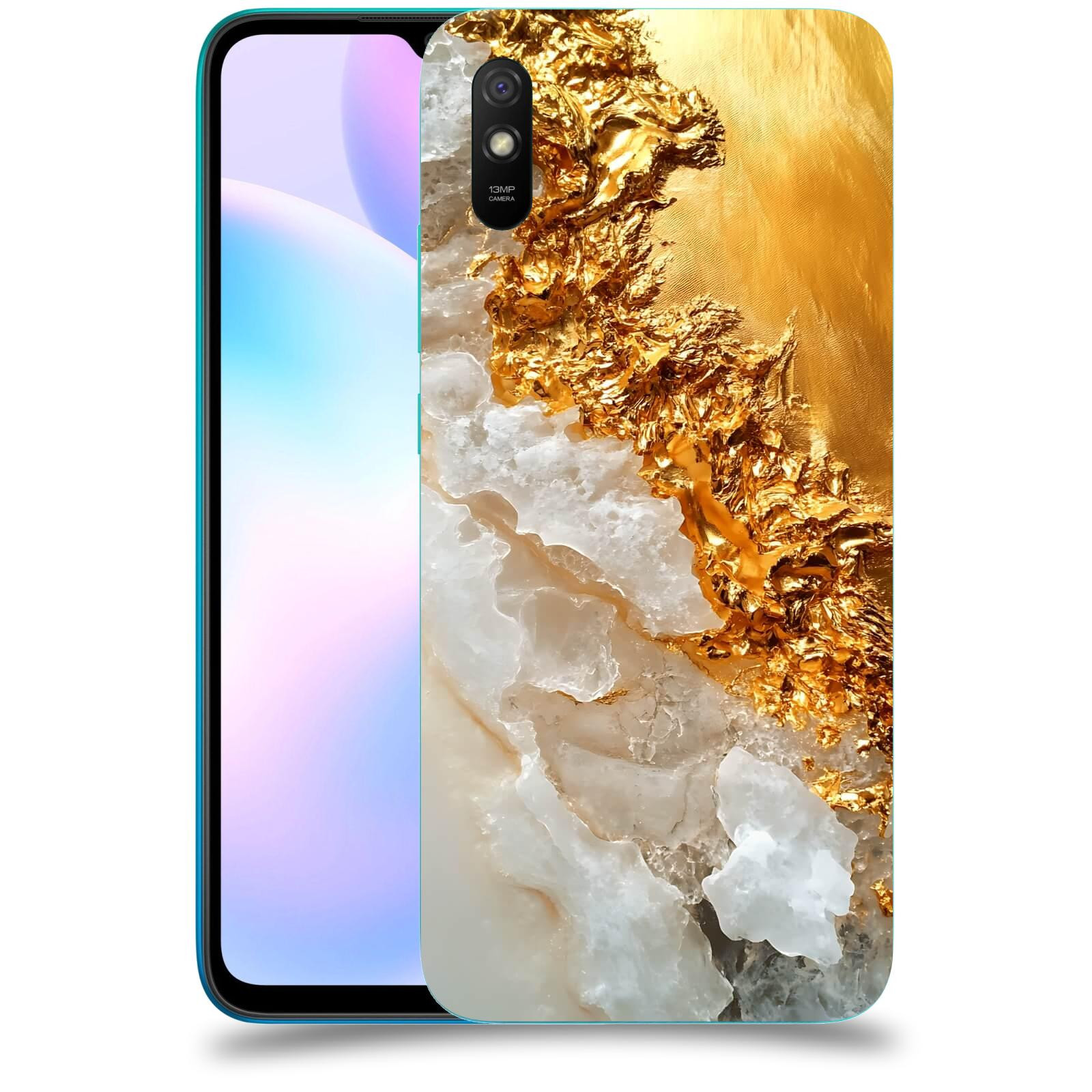 ACOVER Kryt na mobil Xiaomi Redmi 9AT - Liquid Gold III