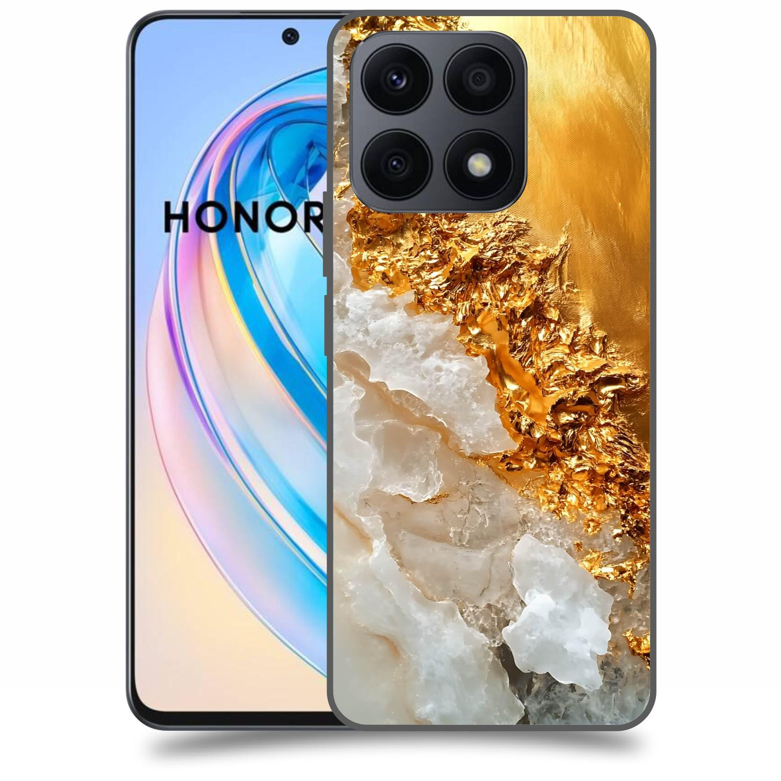 ACOVER Kryt na mobil Honor X8a - Liquid Gold III