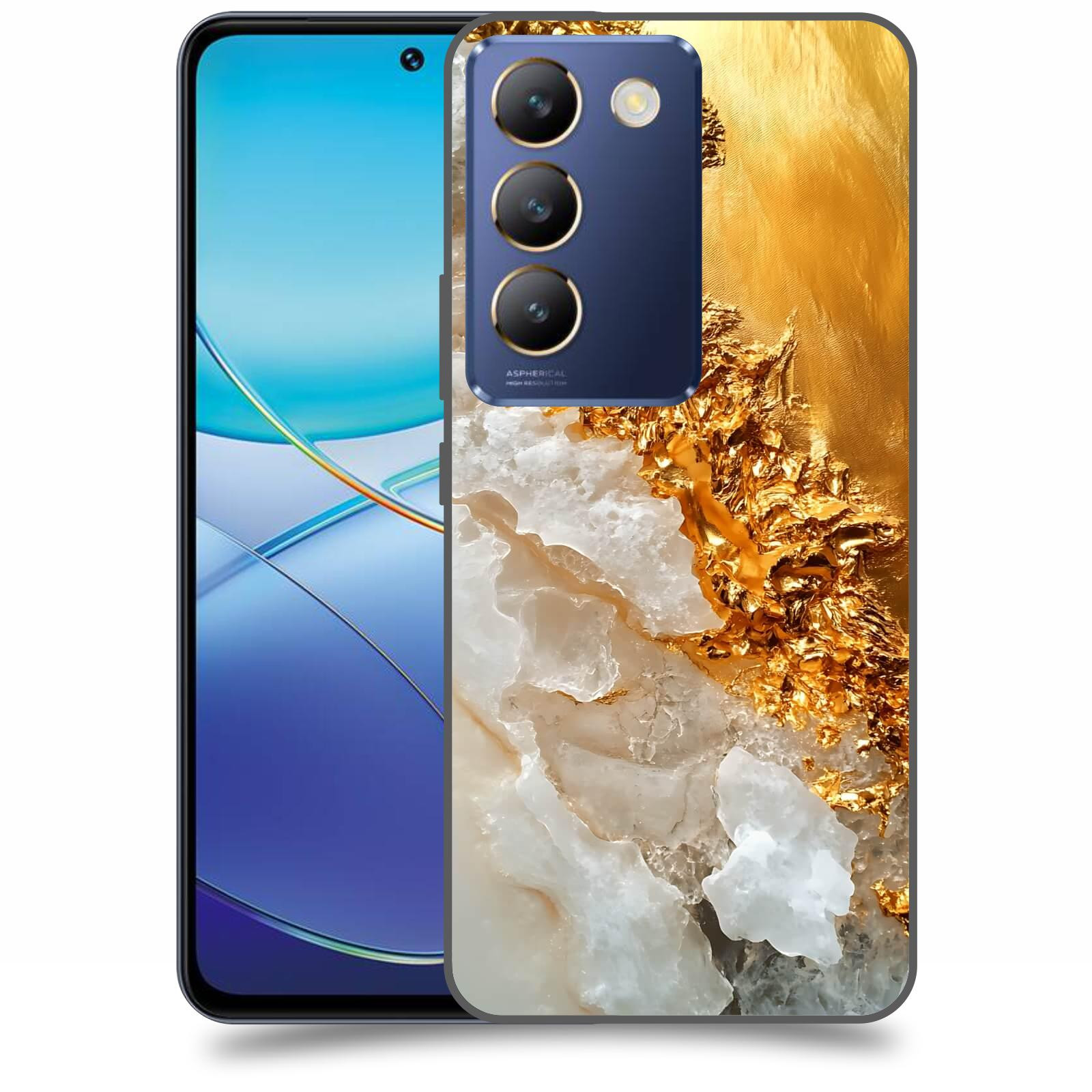 ACOVER Kryt na mobil Vivo V40SE - Liquid Gold III