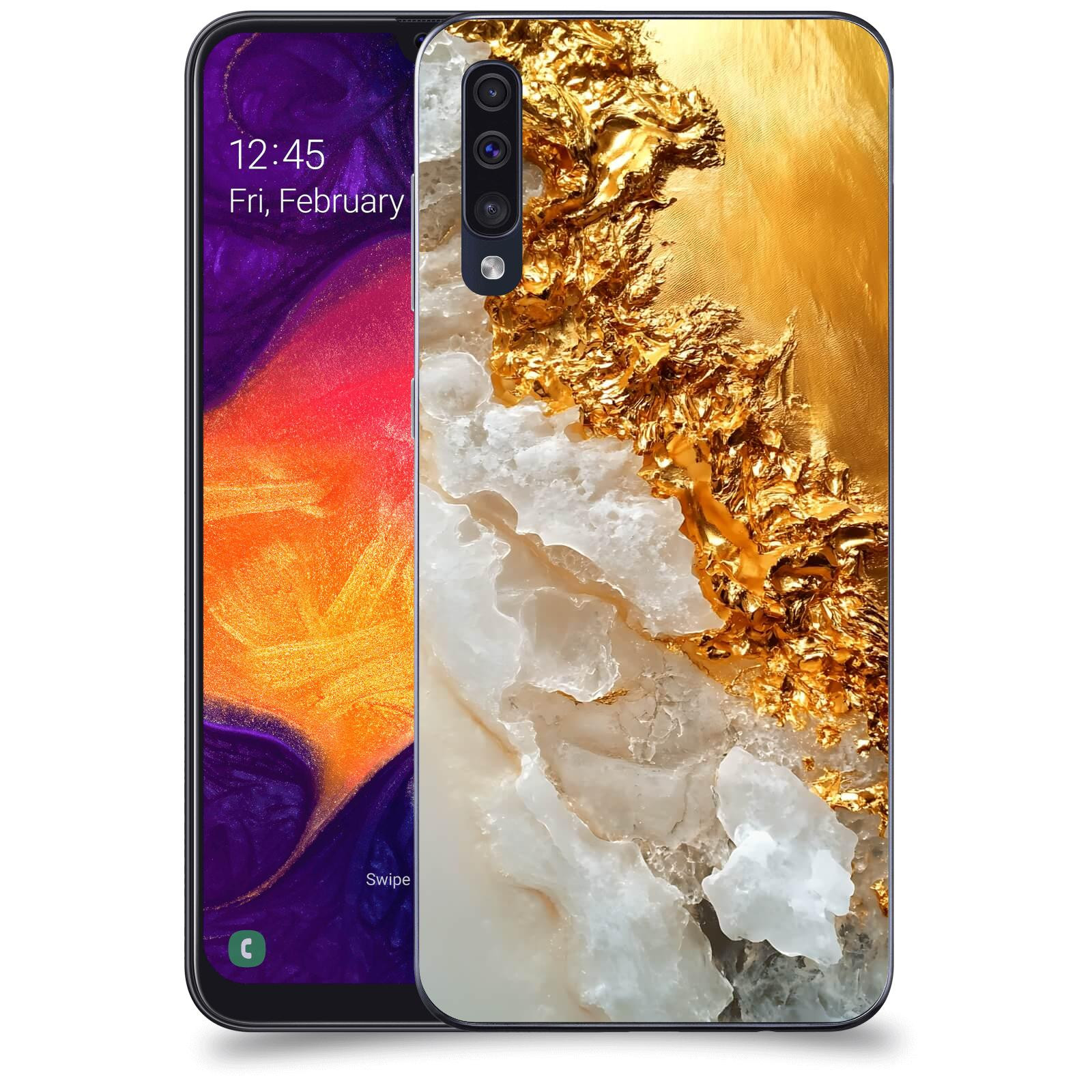 ACOVER Kryt na mobil Samsung Galaxy A50 A505F - Liquid Gold III