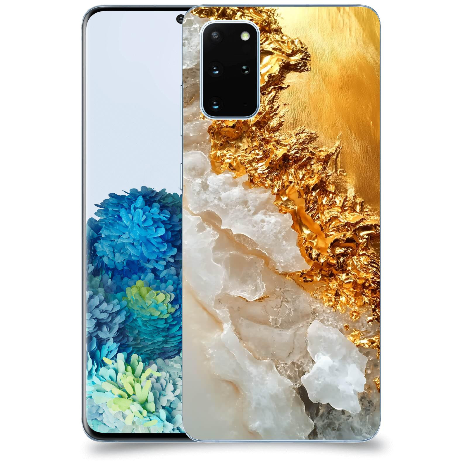 ACOVER Kryt na mobil Samsung Galaxy S20+ G985F - Liquid Gold III