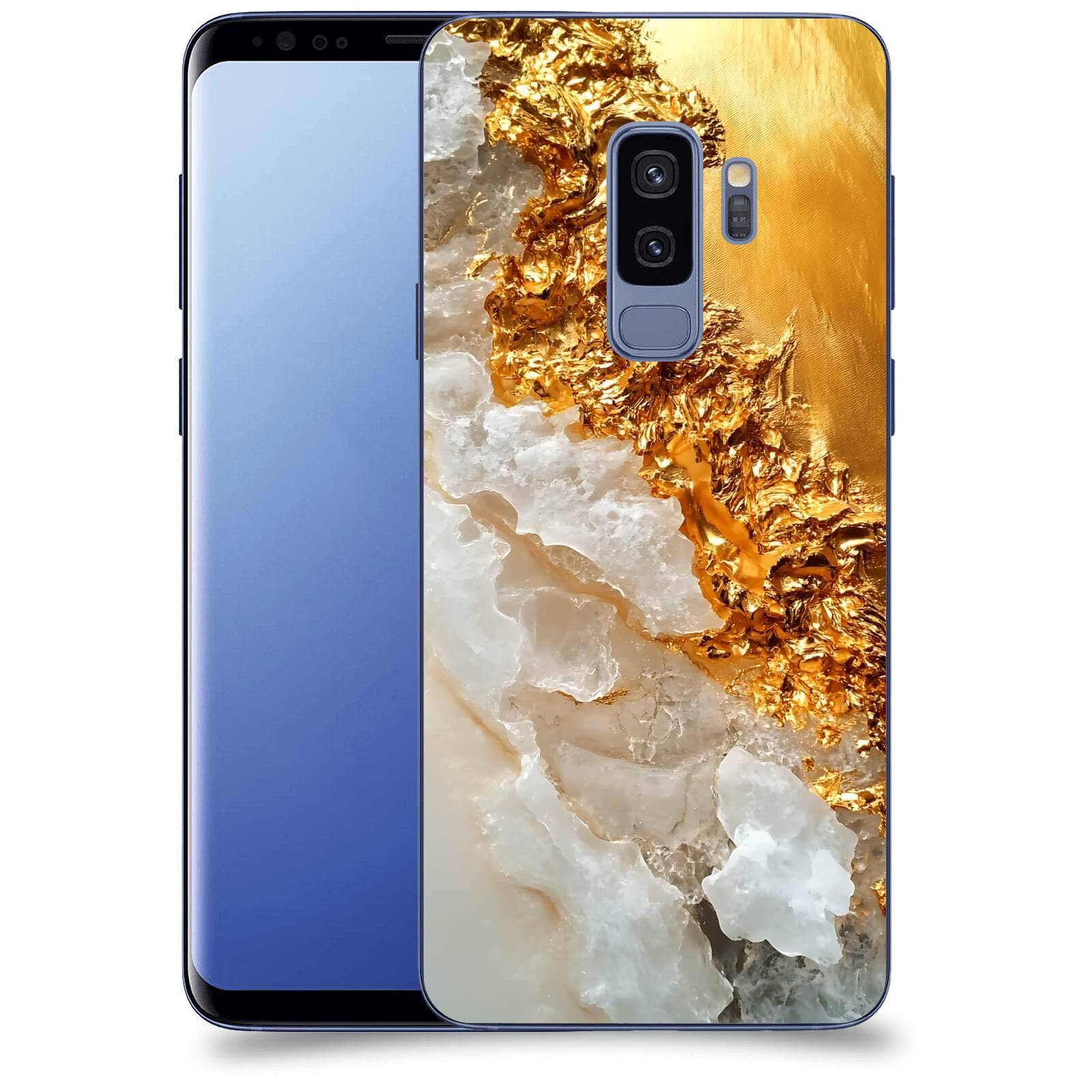 ACOVER Kryt na mobil Samsung Galaxy S9 Plus G965F - Liquid Gold III