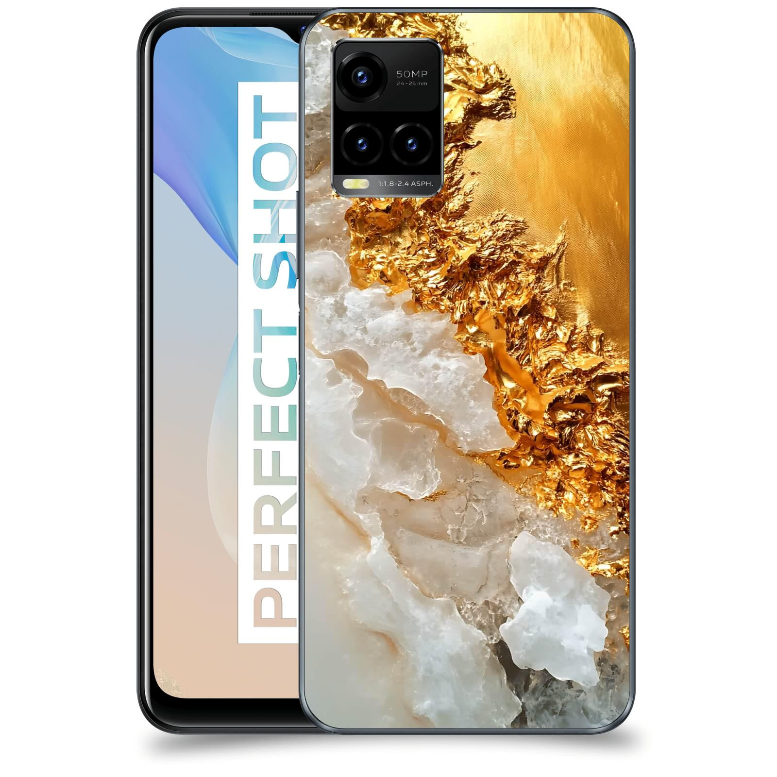 ACOVER Kryt na mobil Vivo Y33s - Liquid Gold III
