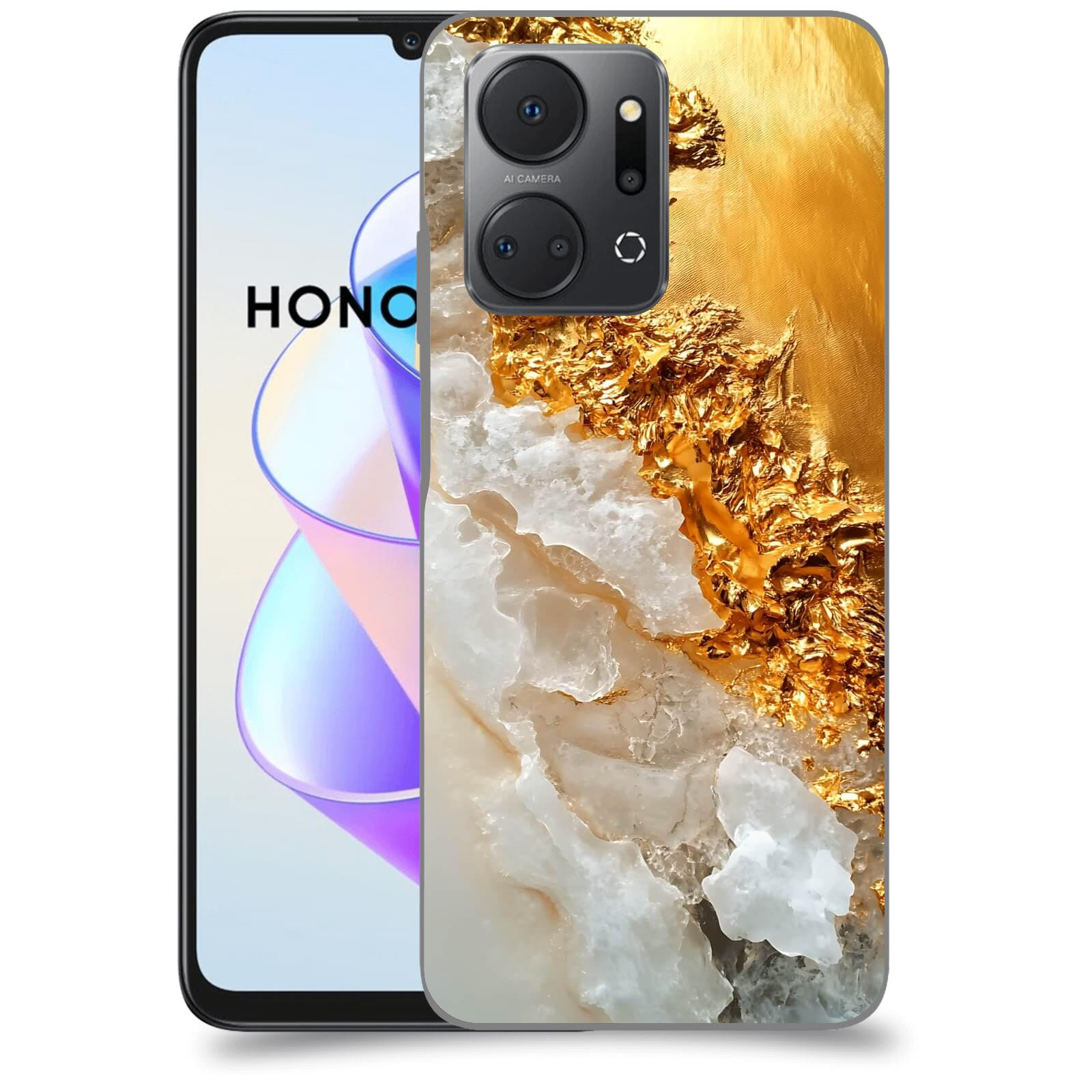 ACOVER Kryt na mobil HONOR X7a - Liquid Gold III