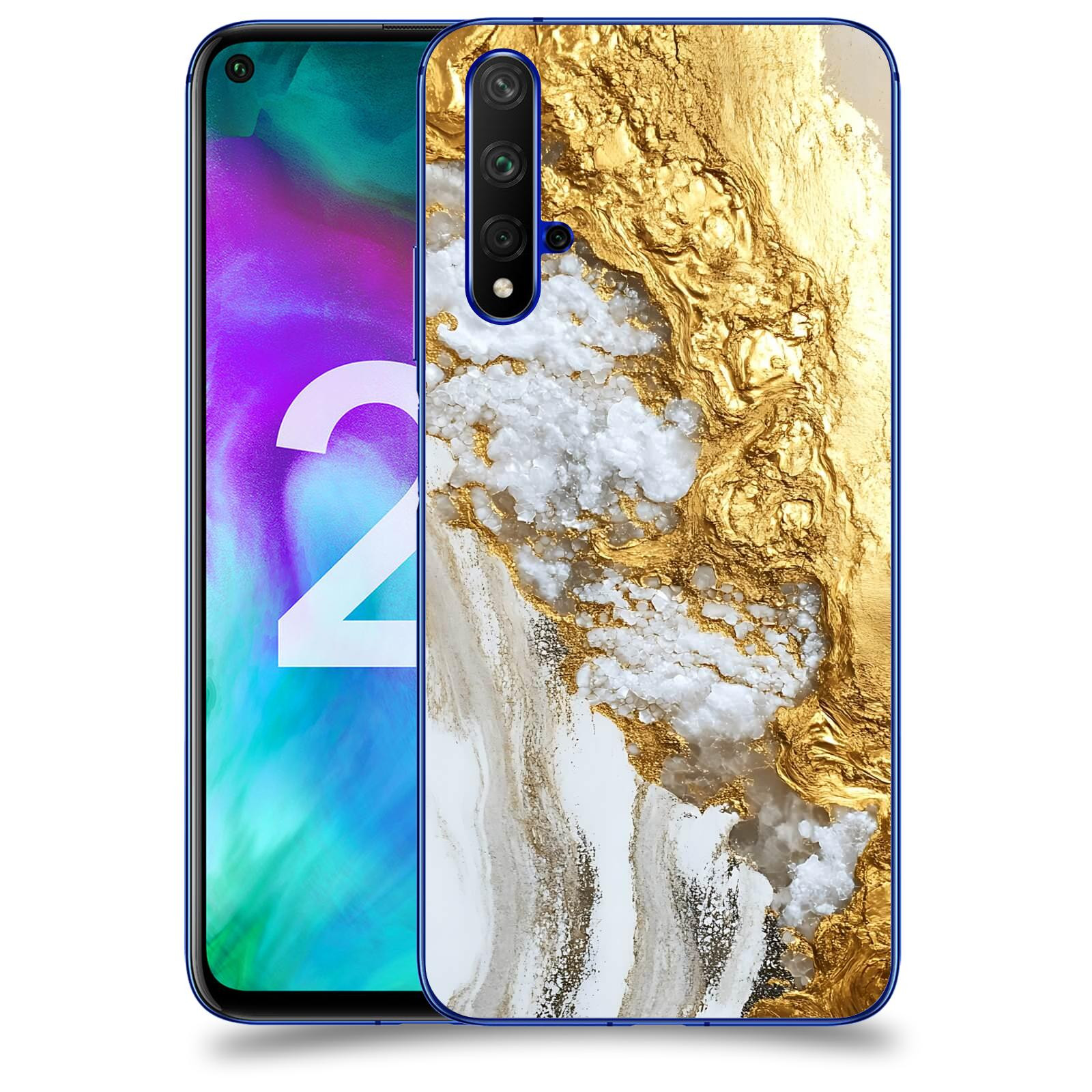 ACOVER Kryt na mobil Honor 20 - Liquid Gold V