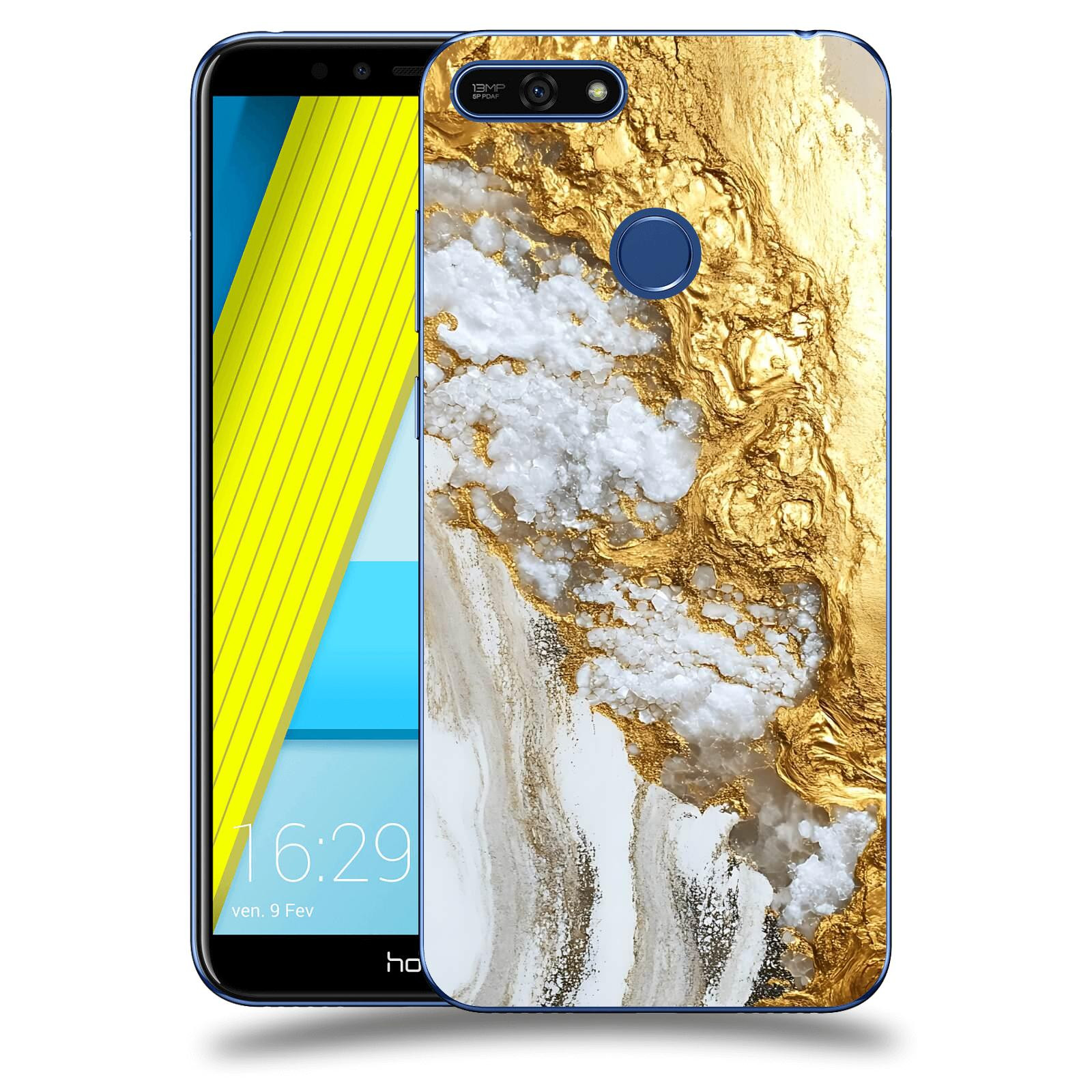 ACOVER Kryt na mobil Honor 7A - Liquid Gold V
