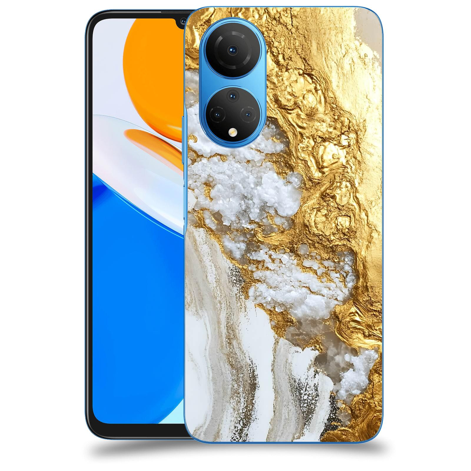 ACOVER Kryt na mobil Honor X7 - Liquid Gold V