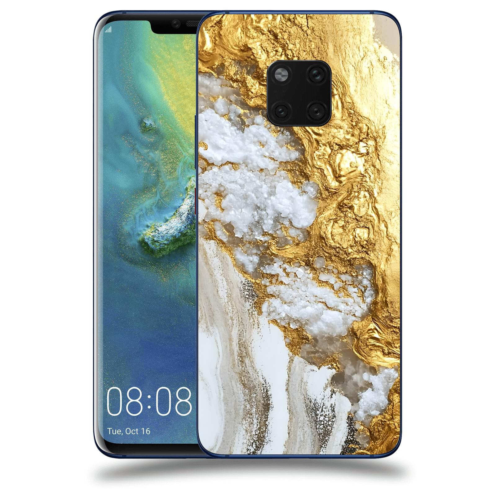 ACOVER Kryt na mobil Huawei Mate 20 Pro - Liquid Gold V