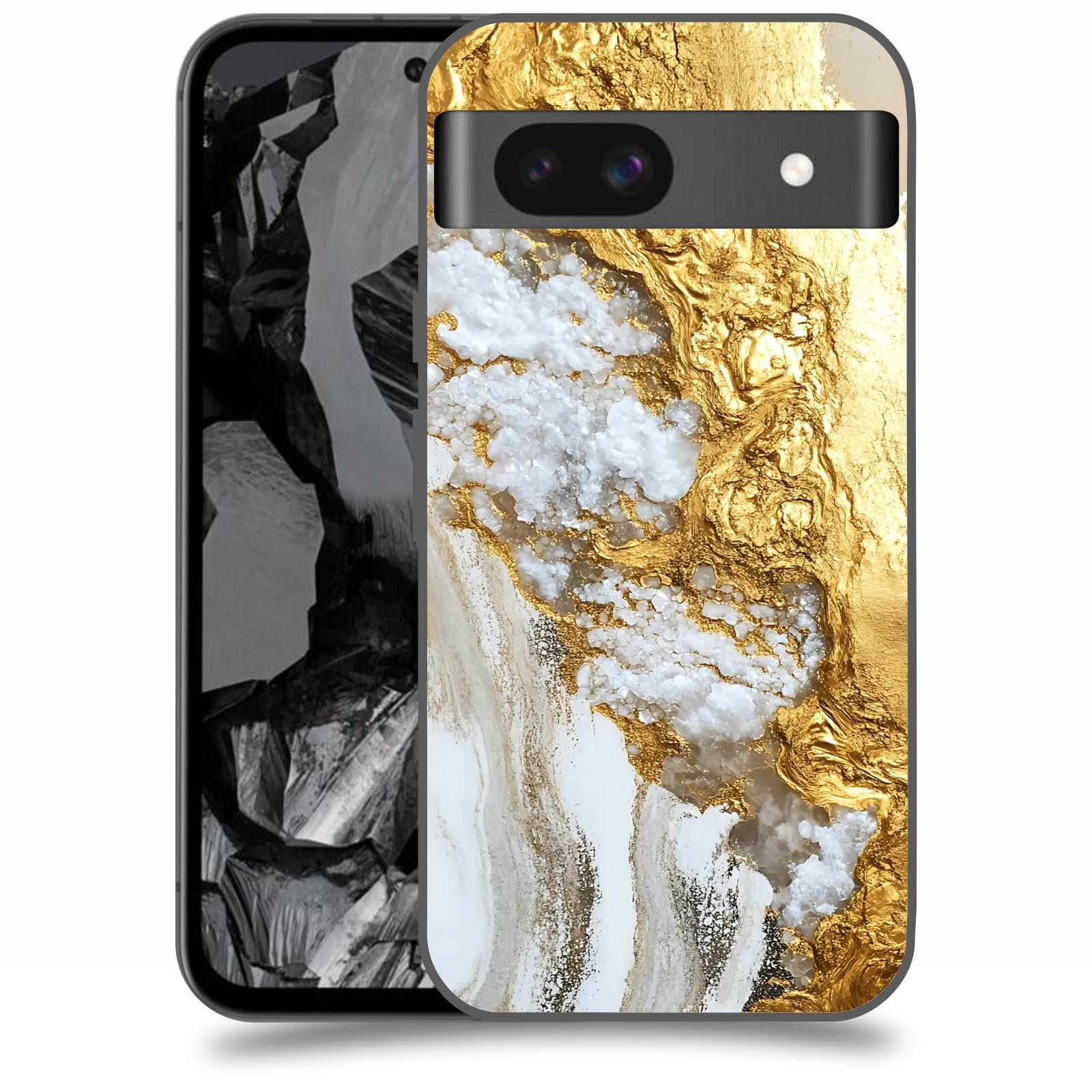 ACOVER Kryt na mobil Google Pixel 8A - Liquid Gold V