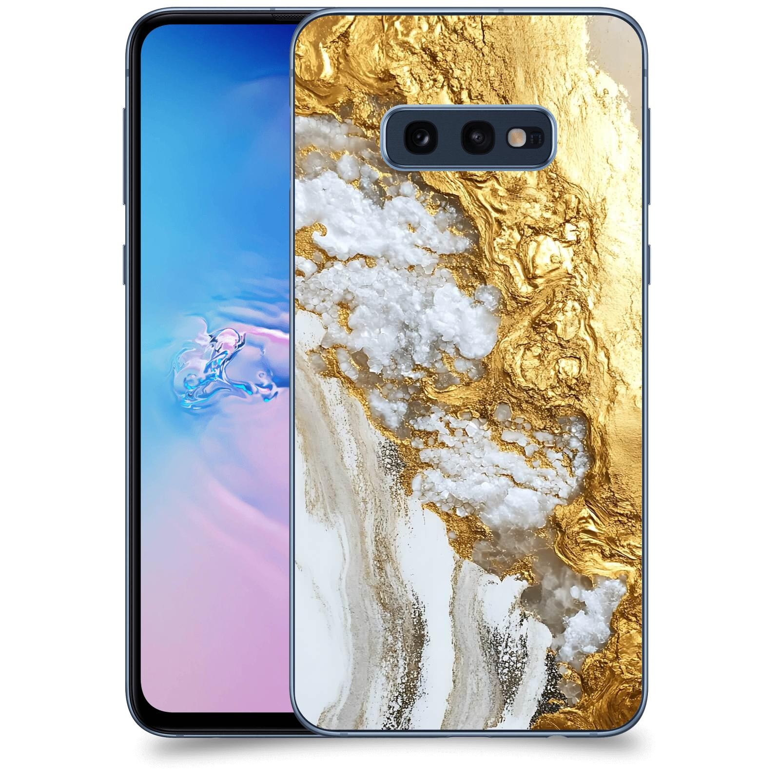 ACOVER Kryt na mobil Samsung Galaxy S10e G970 - Liquid Gold V