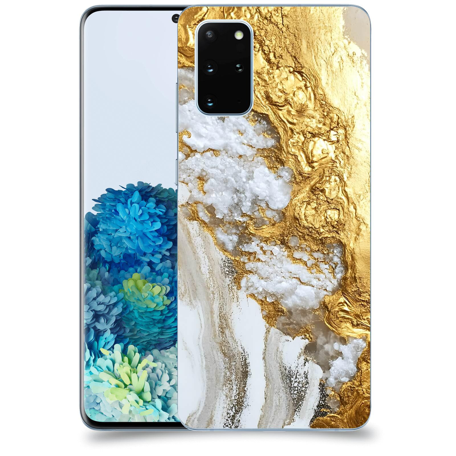 ACOVER Kryt na mobil Samsung Galaxy S20+ G985F - Liquid Gold V